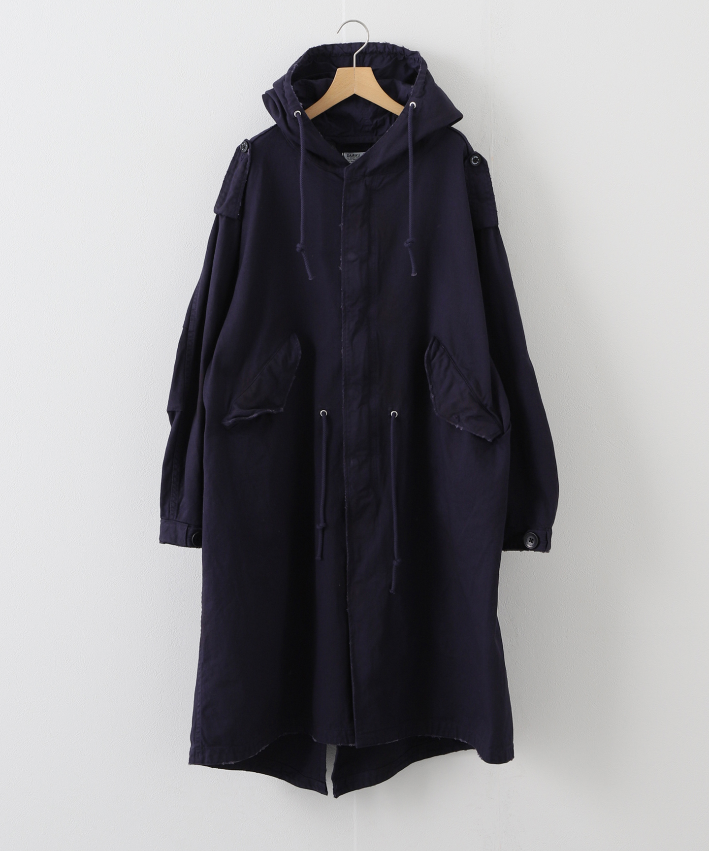 DAIRIKU 22SS Mods coat Black 別注 モッズコート プレゼントを選ぼう