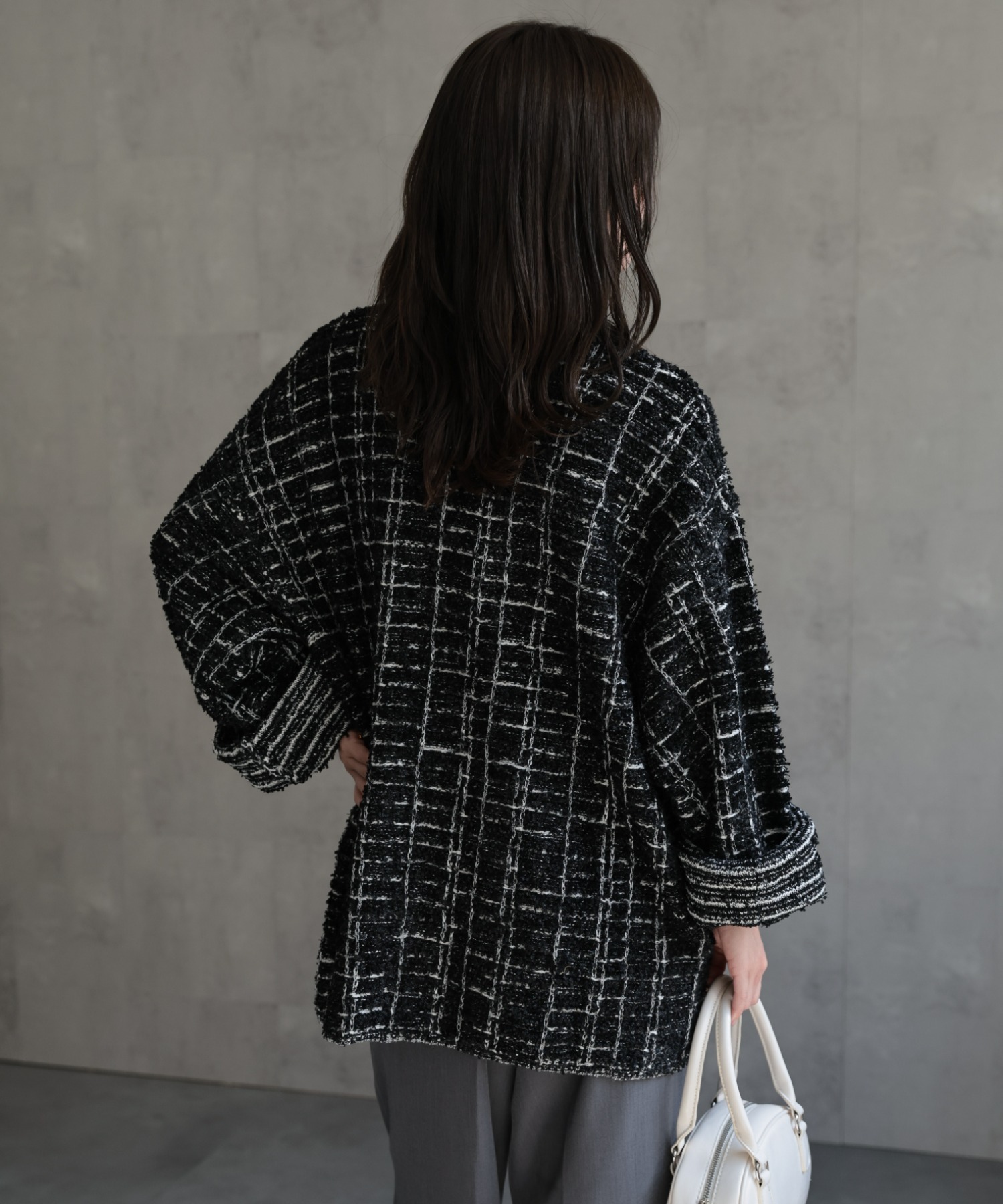 model：156cm 着用サイズ：FREE