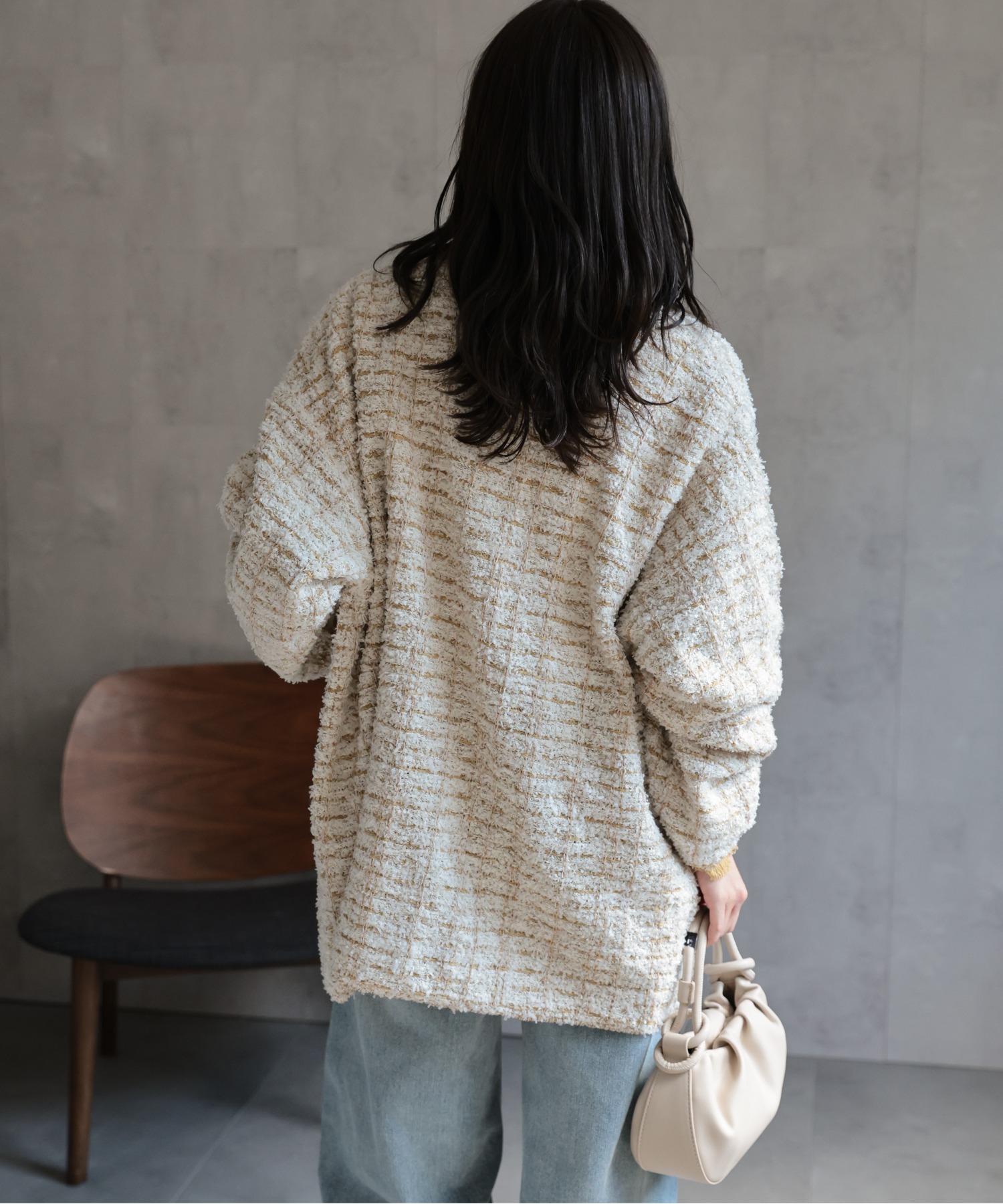 model：156cm 着用サイズ：FREE