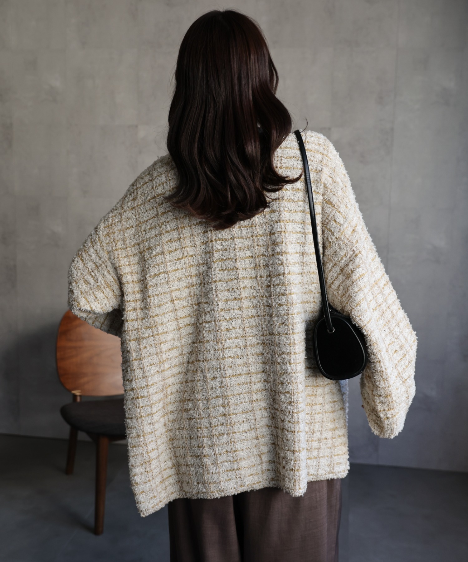 model：156cm 着用サイズ：FREE