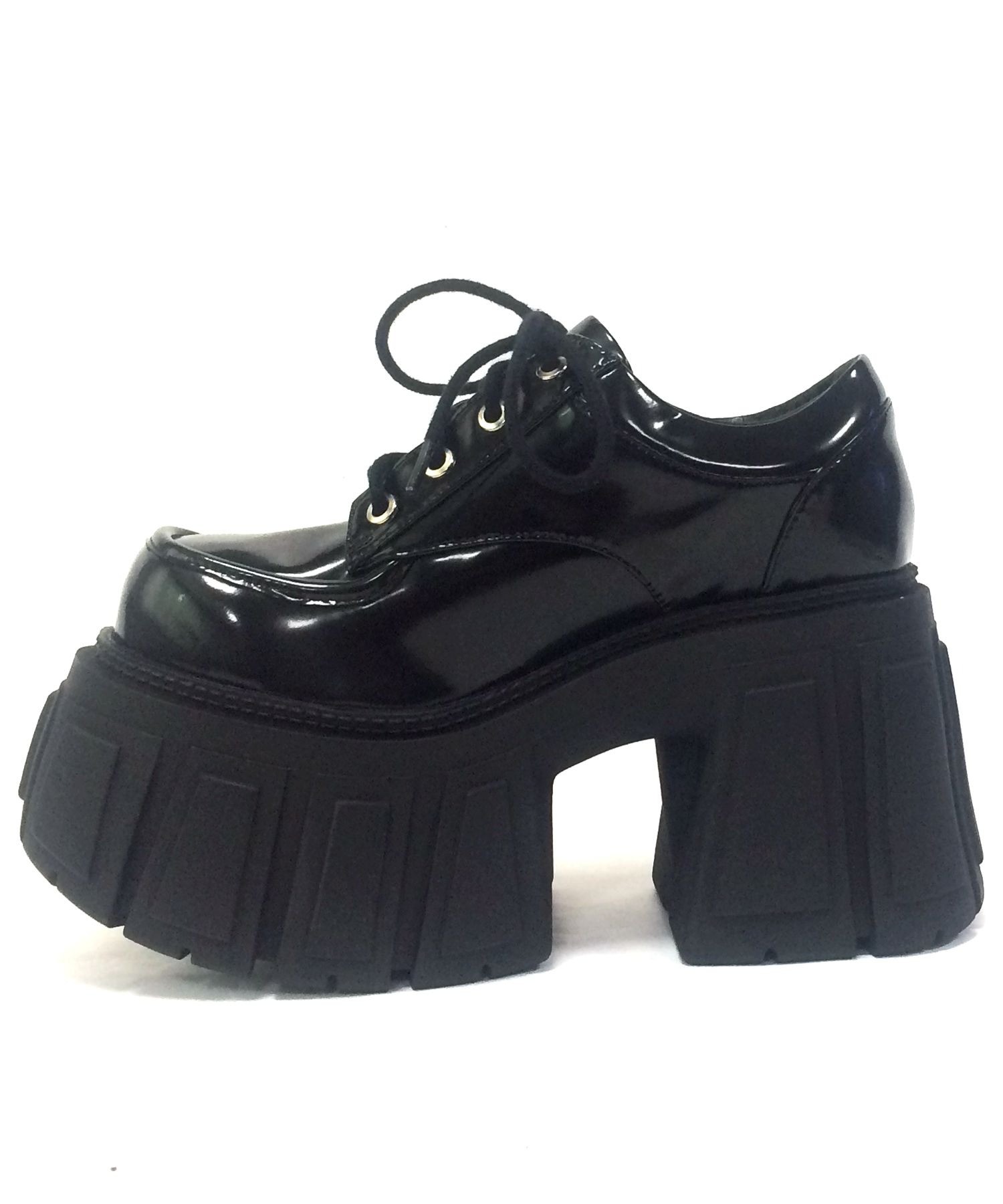 厚底 レースアップシューズ JUST ABOUT│Jeffrey Campbell