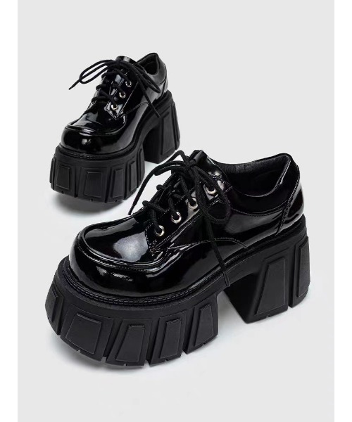 JUST ABOUT 厚底レースアップシューズ 厚底 レースアップシューズ JUST ABOUT│Jeffrey Campbell