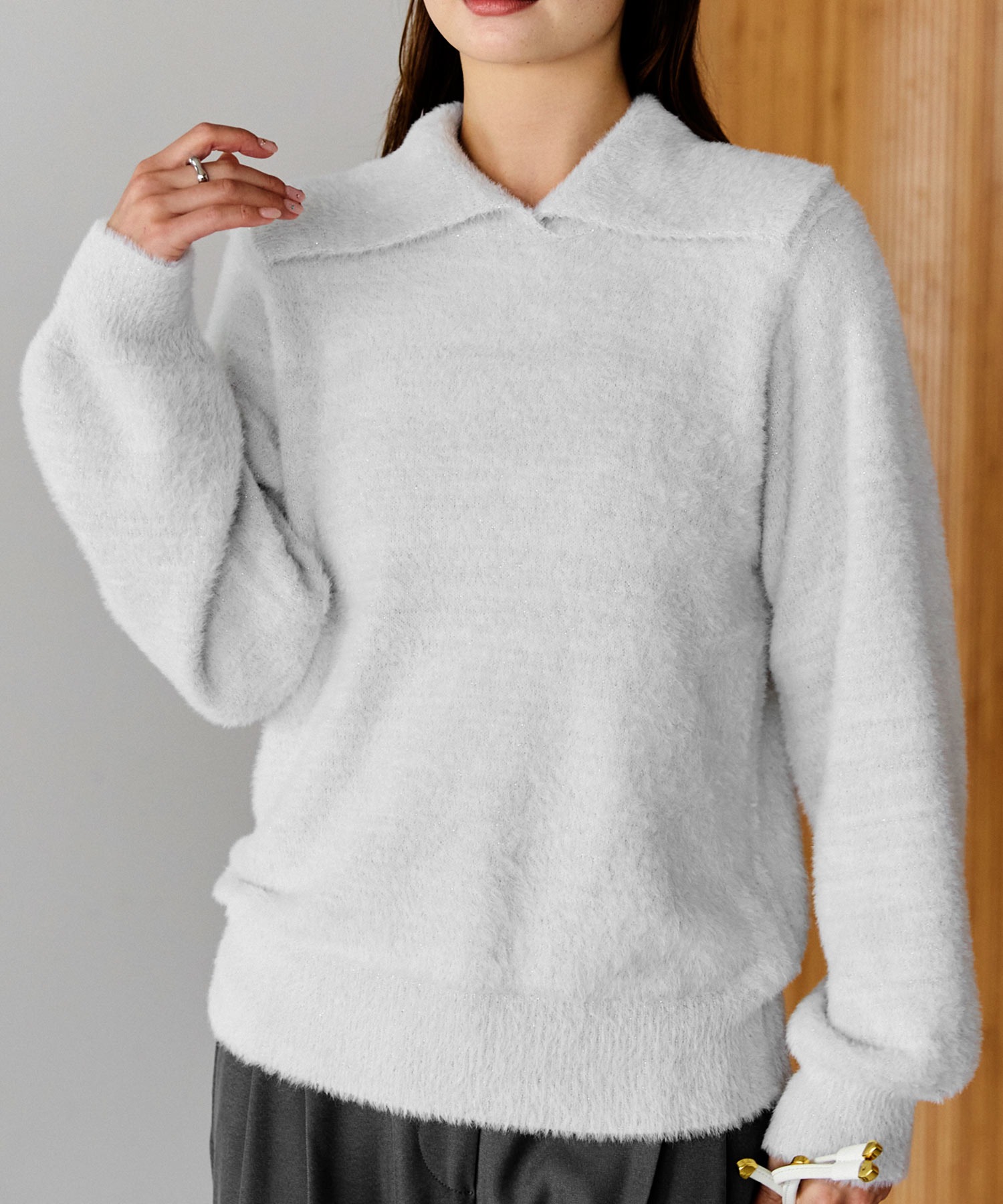 Model：H166　着用サイズ：FREE