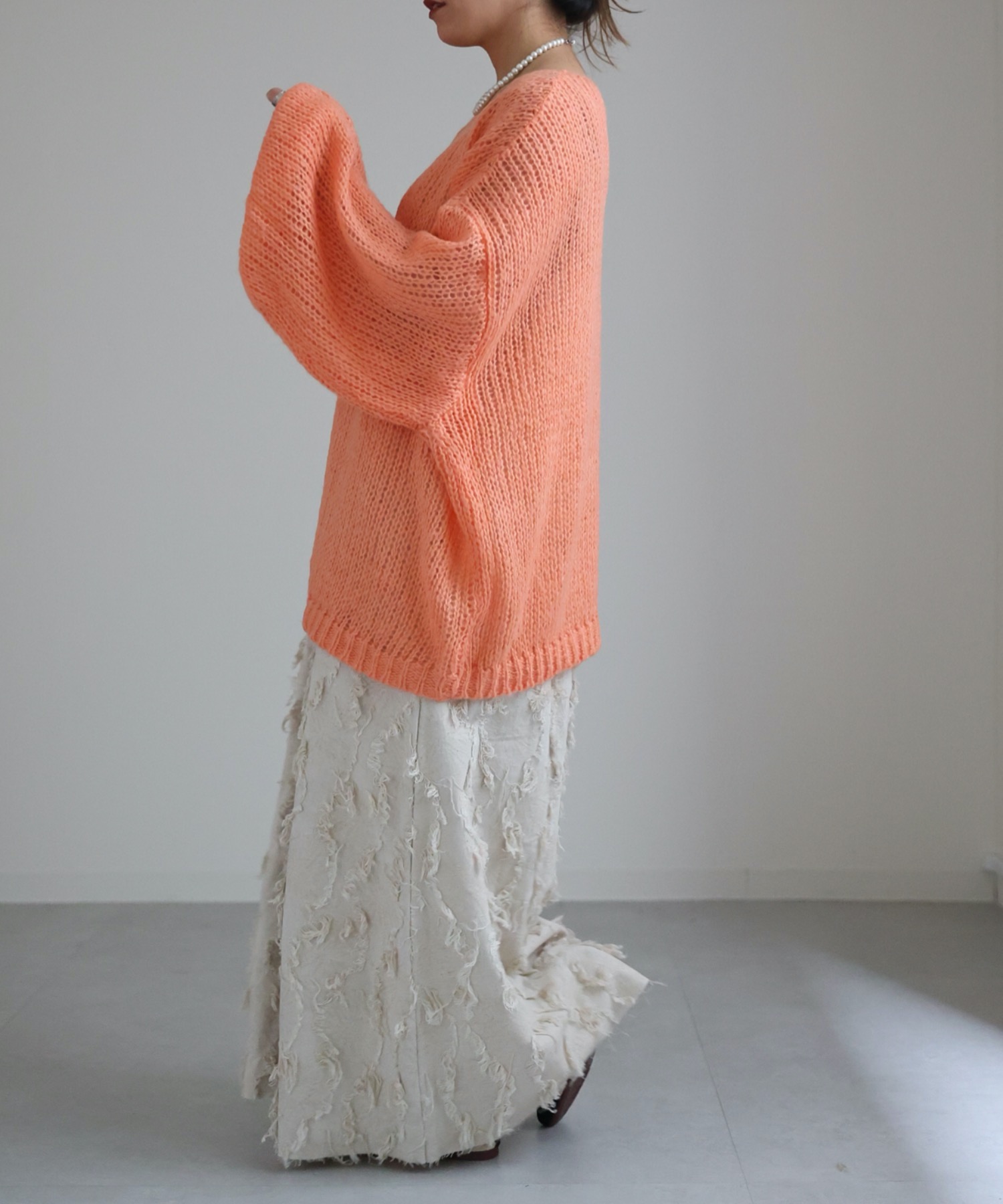 model:156cm  着用サイズ:FREE