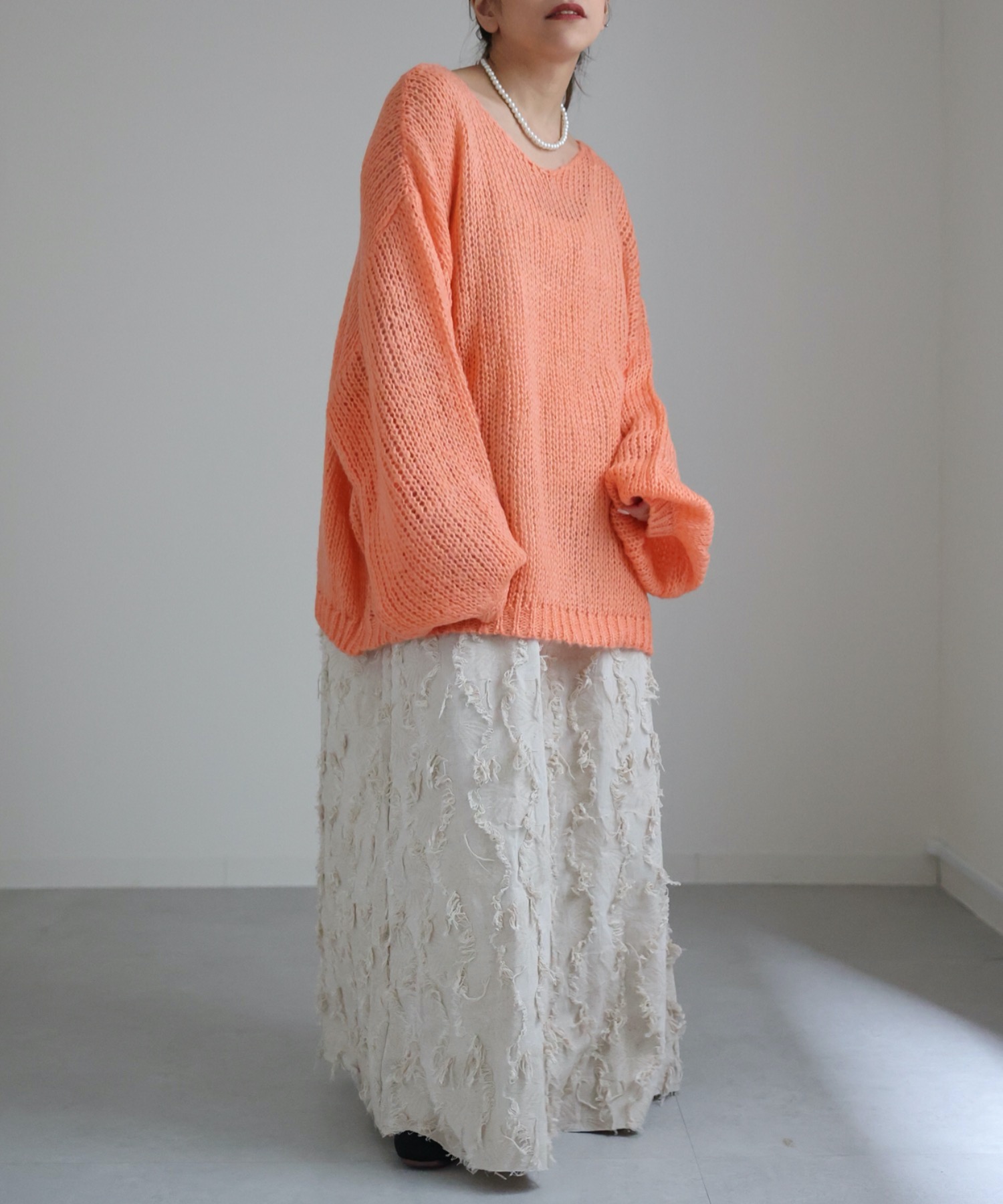 model:156cm  着用サイズ:FREE