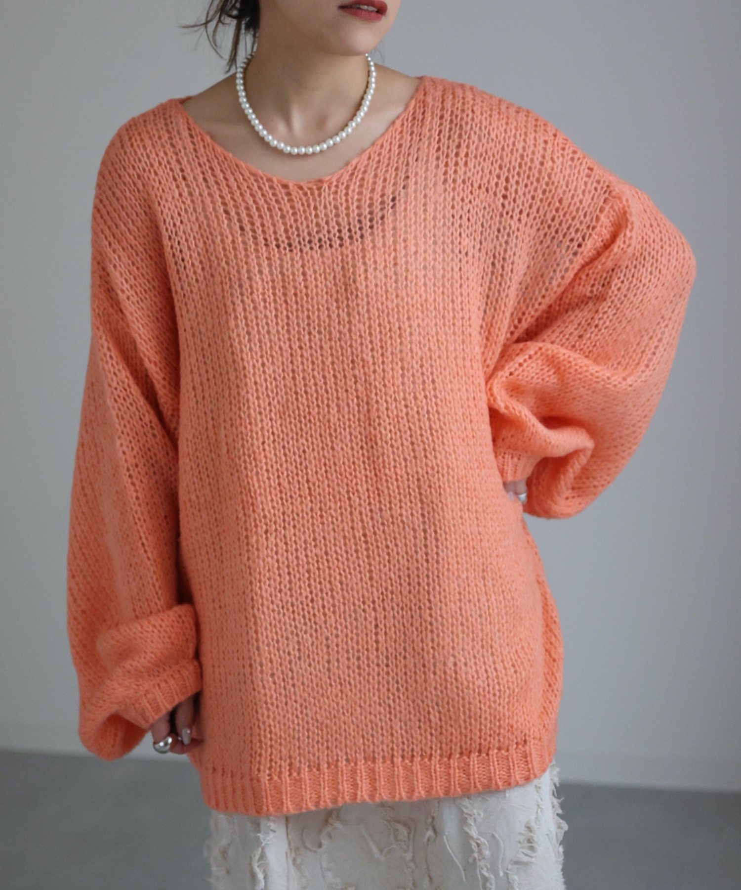 model:156cm  着用サイズ:FREE