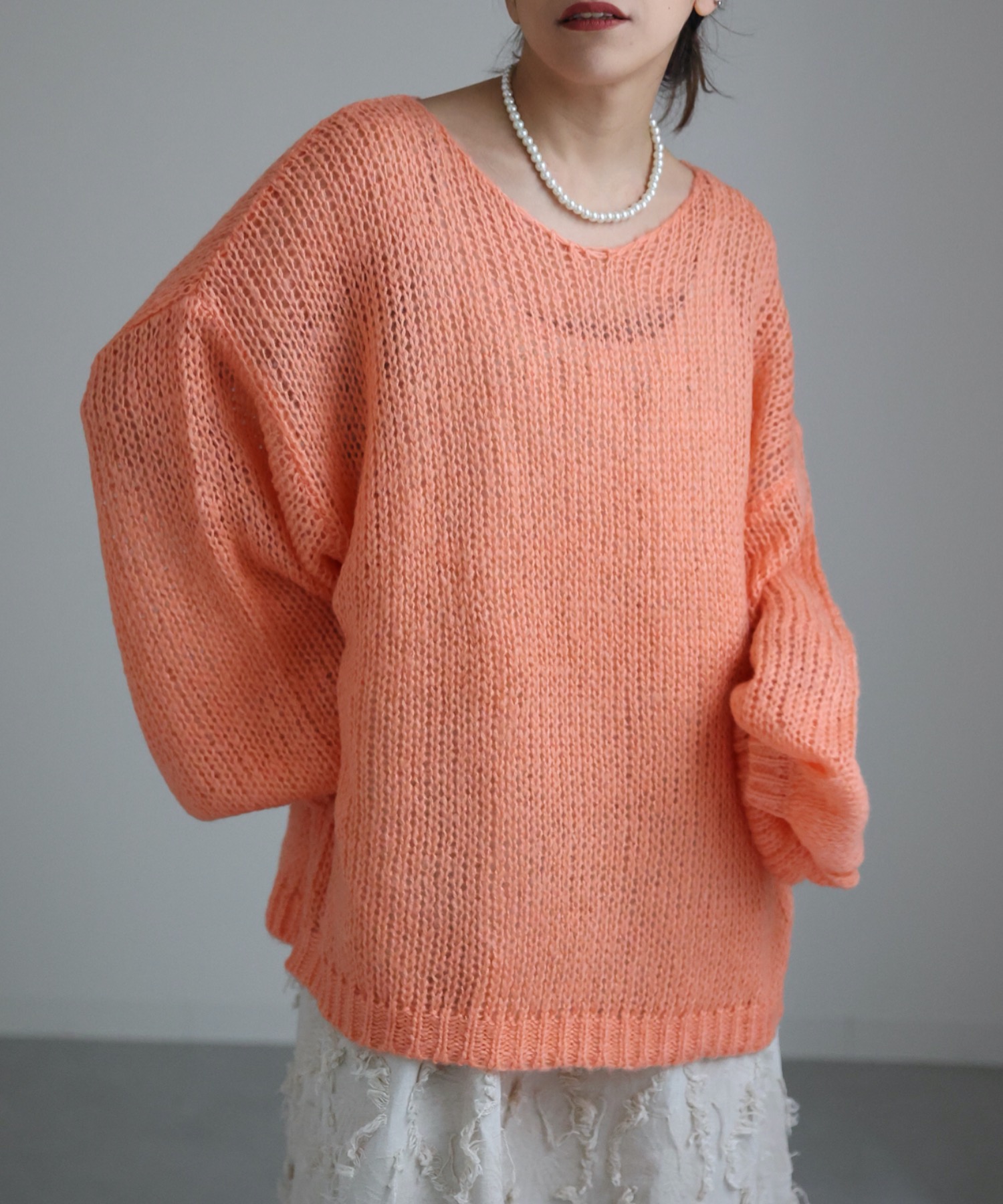 model:156cm  着用サイズ:FREE