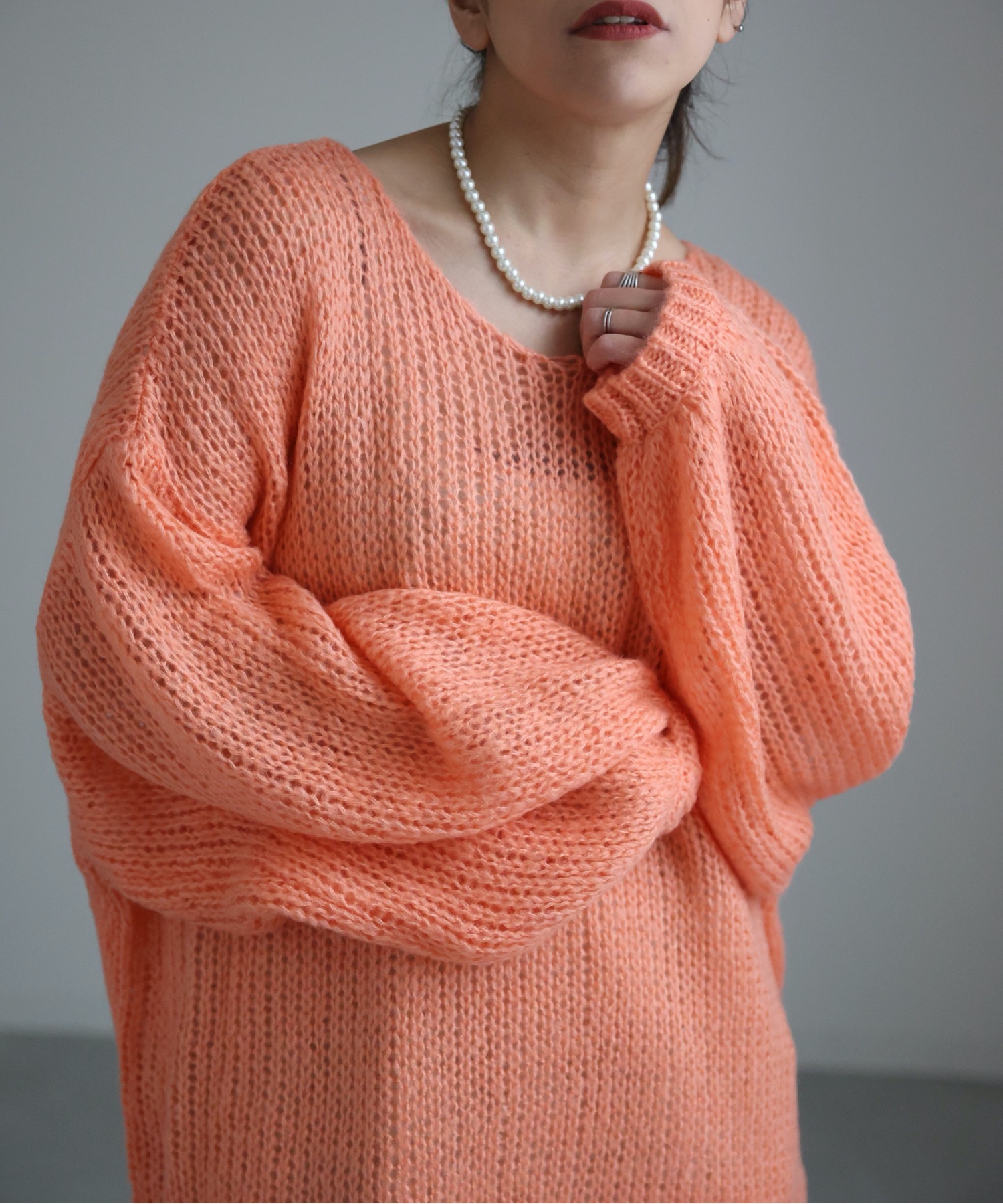 model:156cm  着用サイズ:FREE