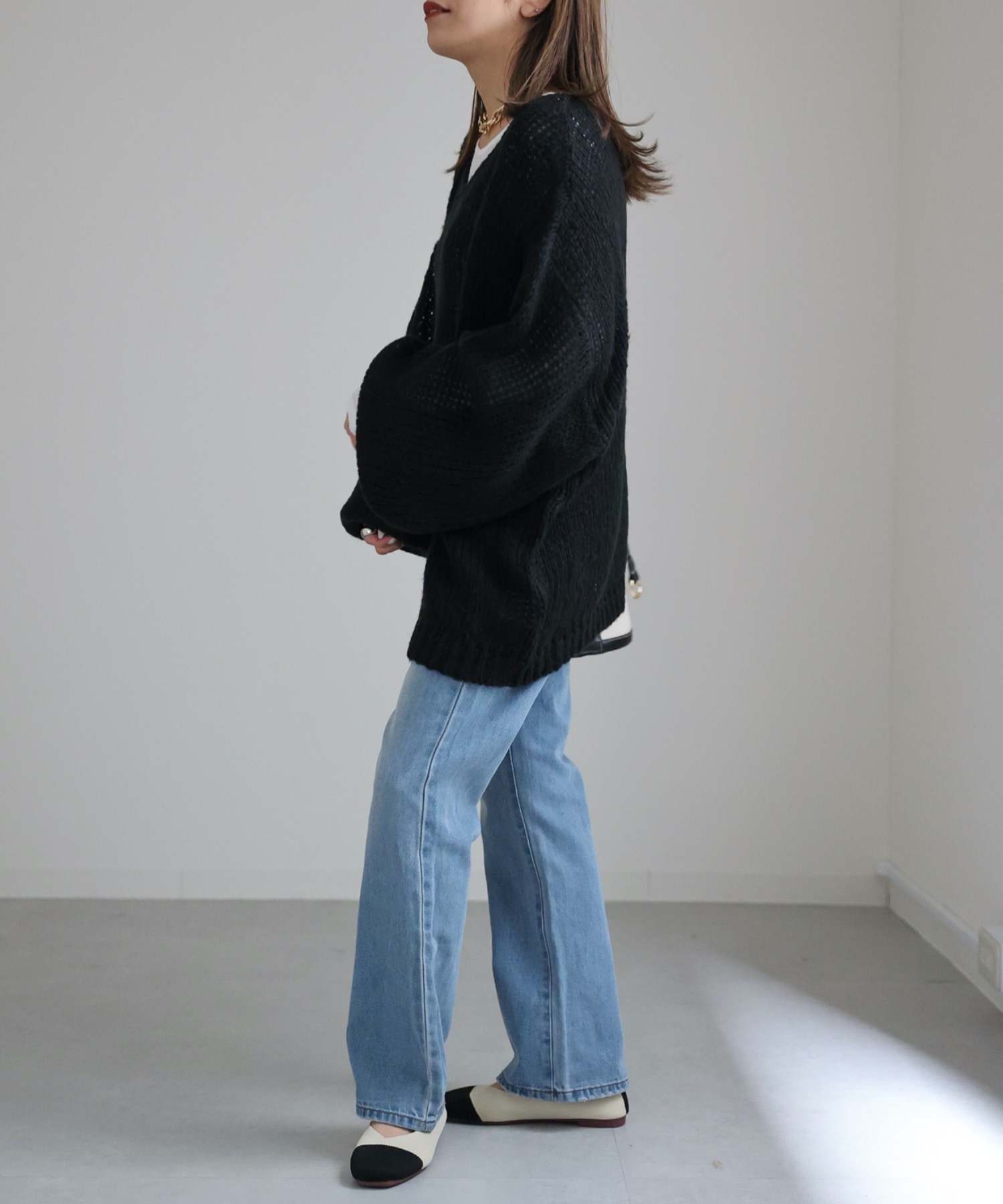 model:156cm  着用サイズ:FREE