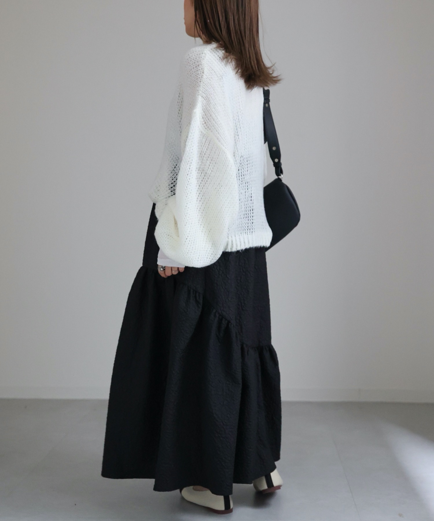 model:156cm  着用サイズ:FREE