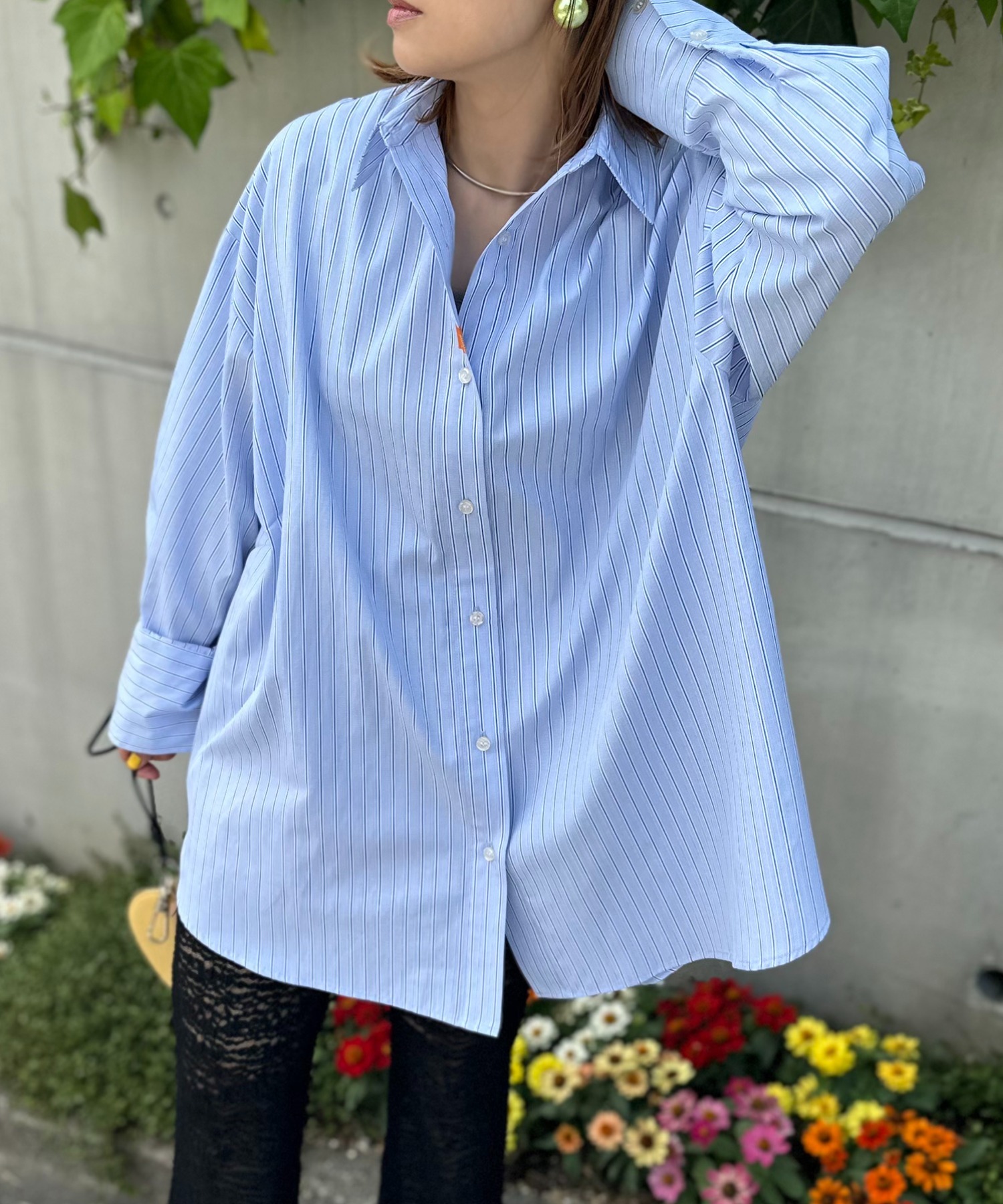 ブルー
model:154cm 着用サイズ:FREE