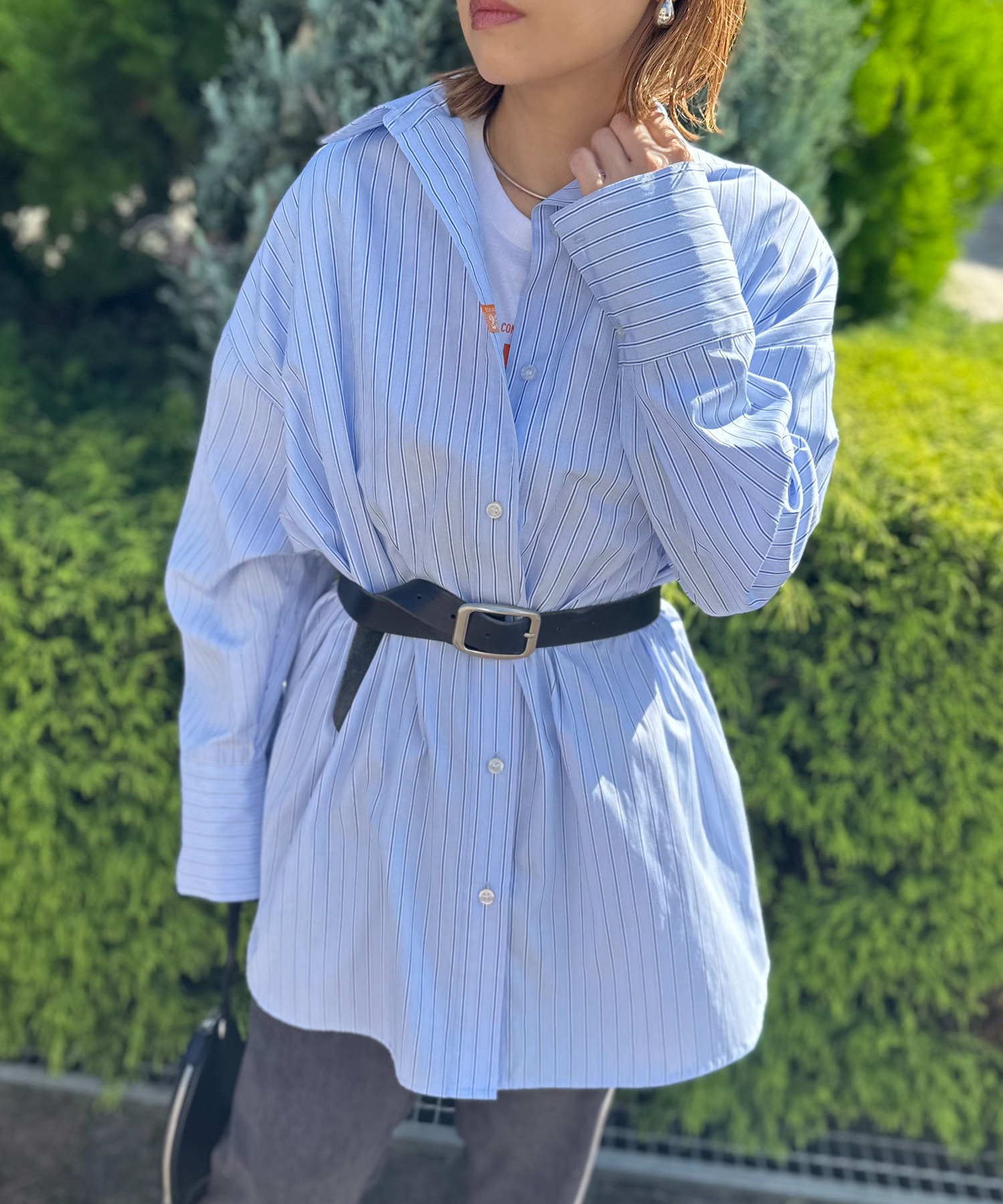 ブルー
model:154cm 着用サイズ:FREE