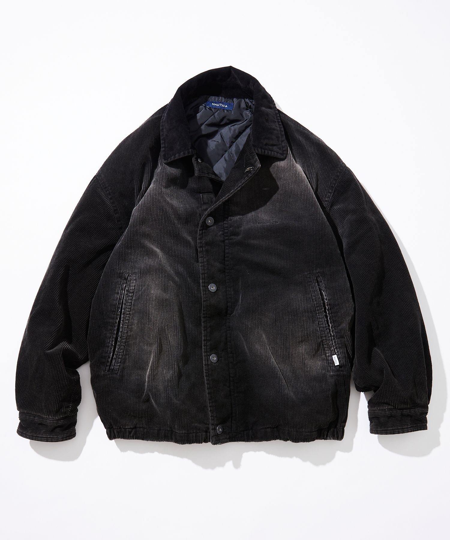 NAUTICA フェイド ウォッシュド パディング コーデュロイブルゾン NAUTICA/ノーティカ Fade Washed Padding Corduroy Blouson/フェイド