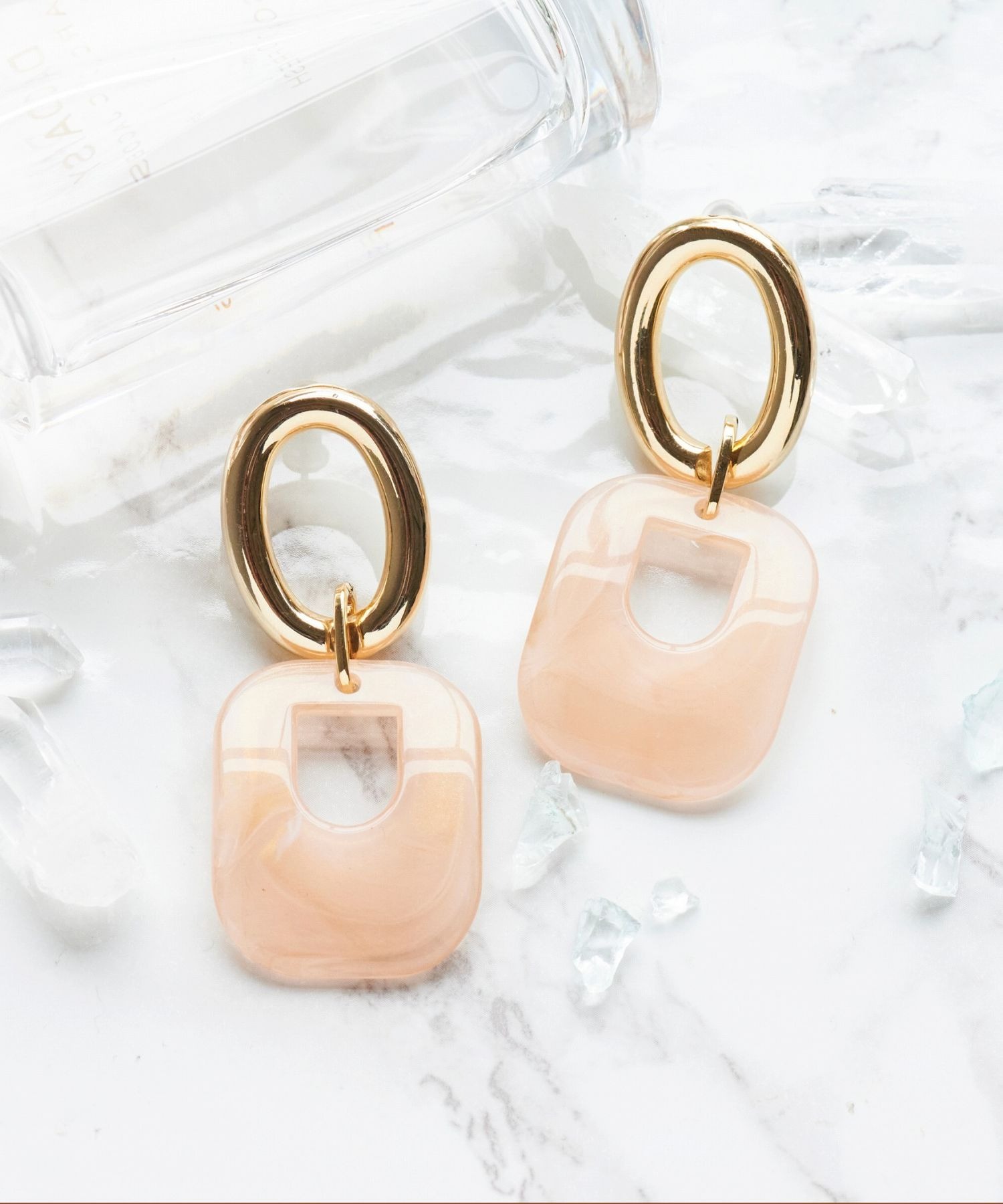 アイコニックペールカラーピアス Reshad Edu Af