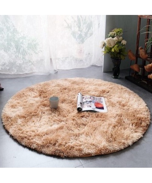 円形長毛染めカーペット Gaza Cch Ps