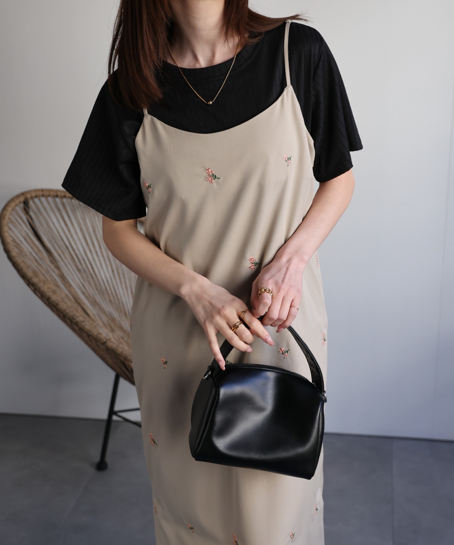 model：162㎝着用サイズ：F