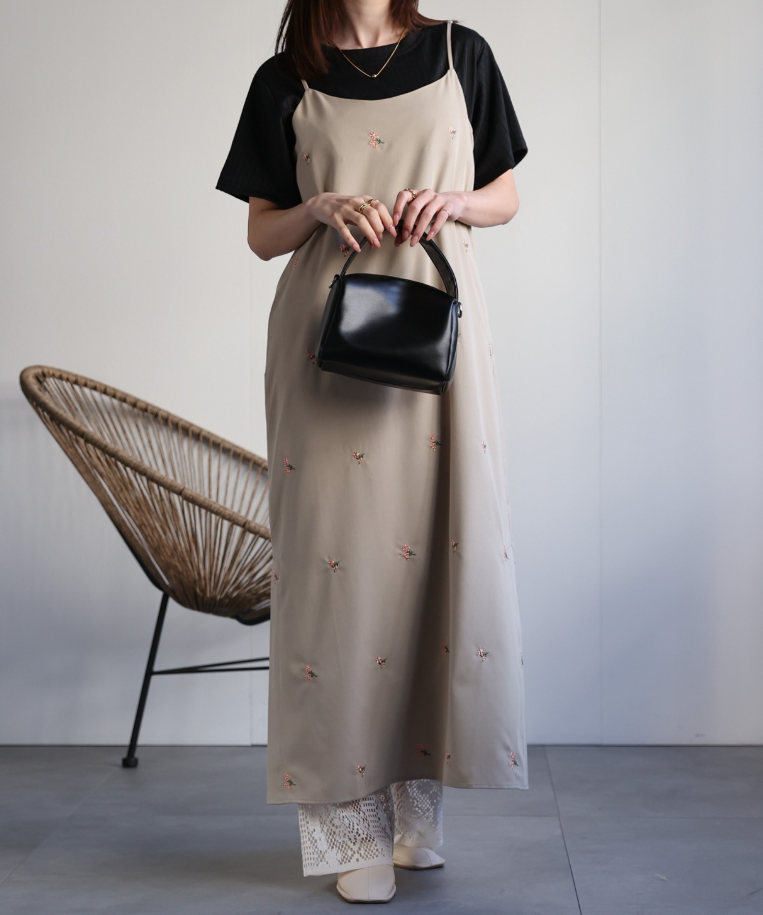 model：162㎝着用サイズ：F