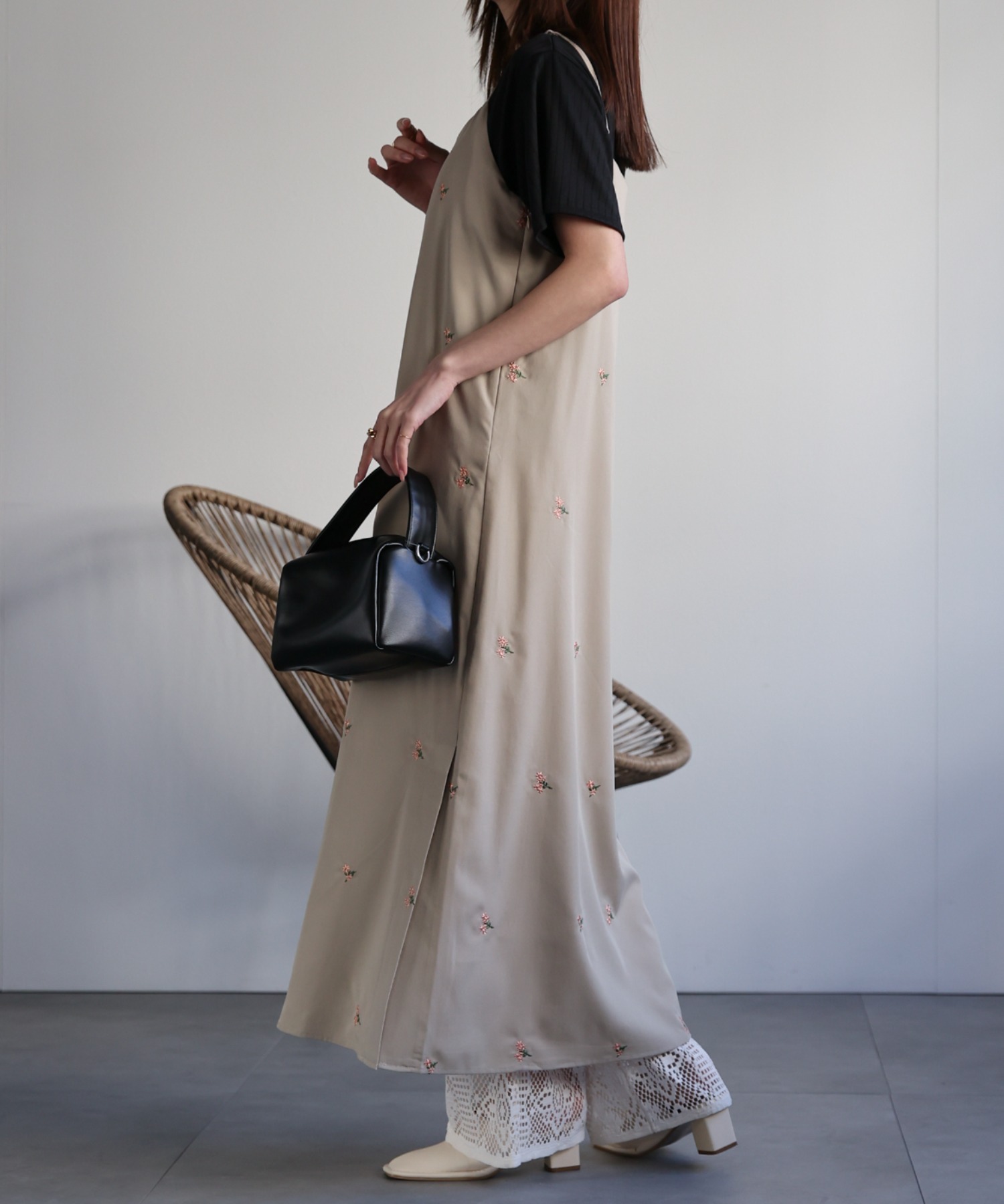 model：162㎝着用サイズ：F