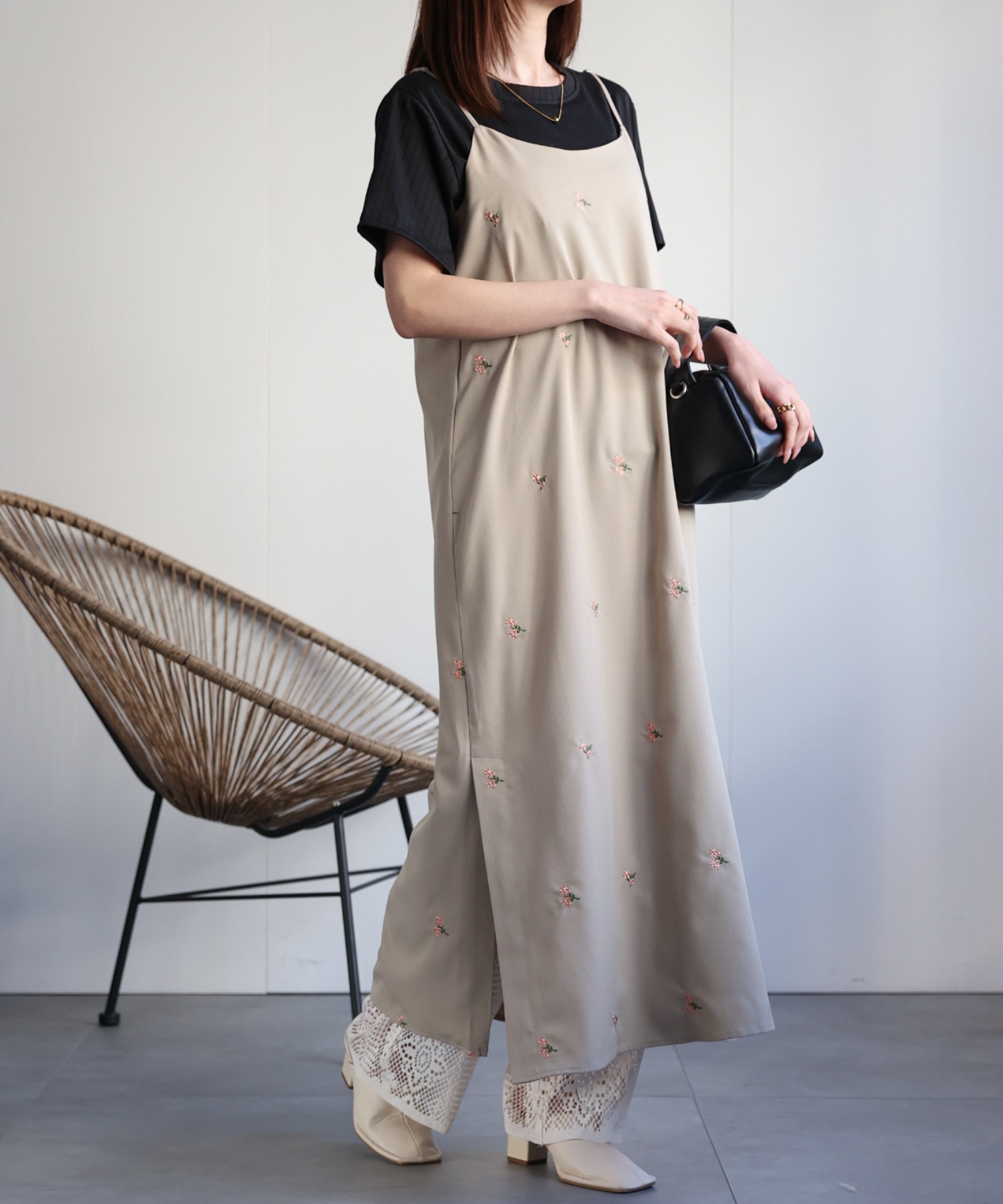 model：162㎝着用サイズ：F
