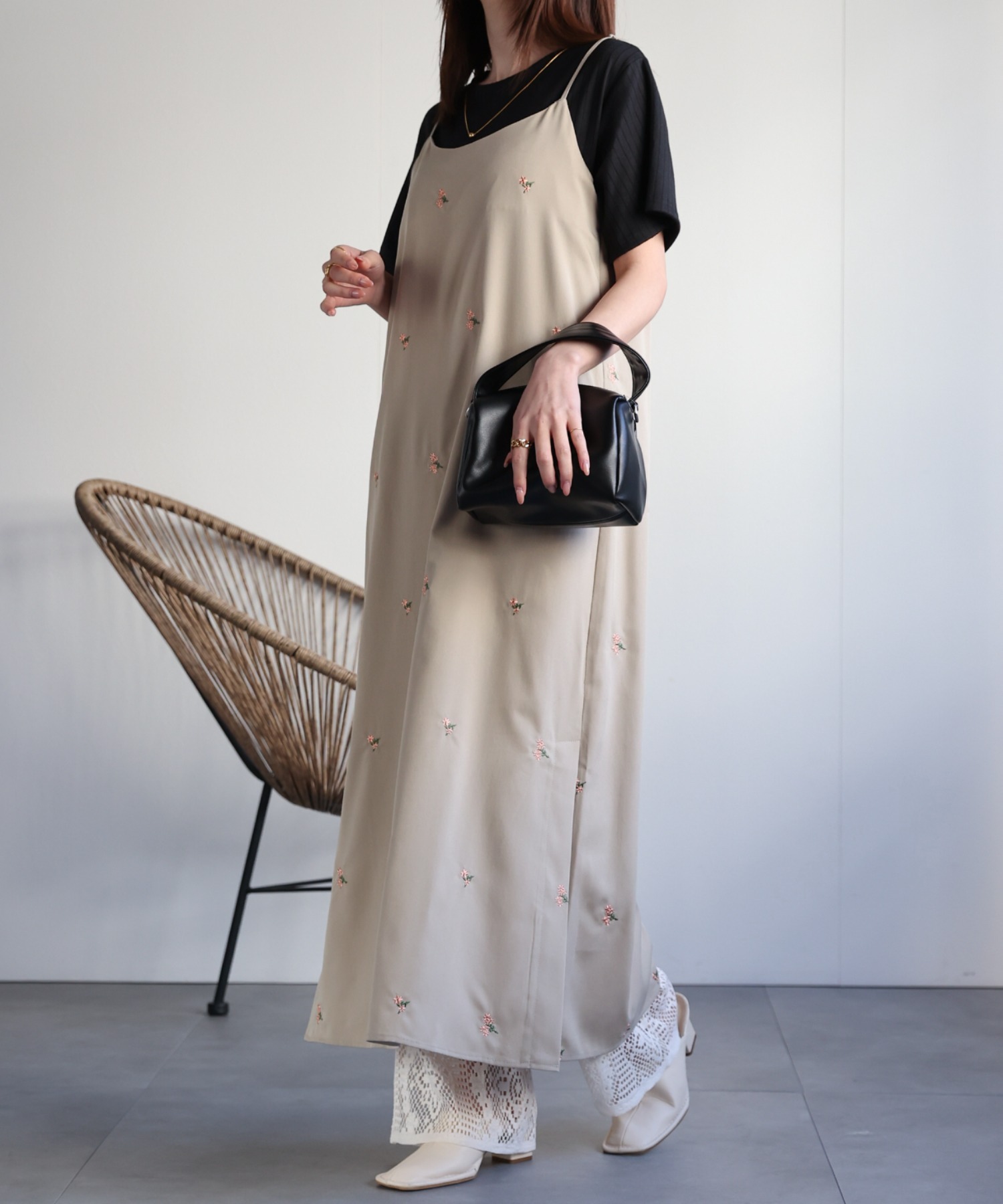 model：162㎝着用サイズ：F