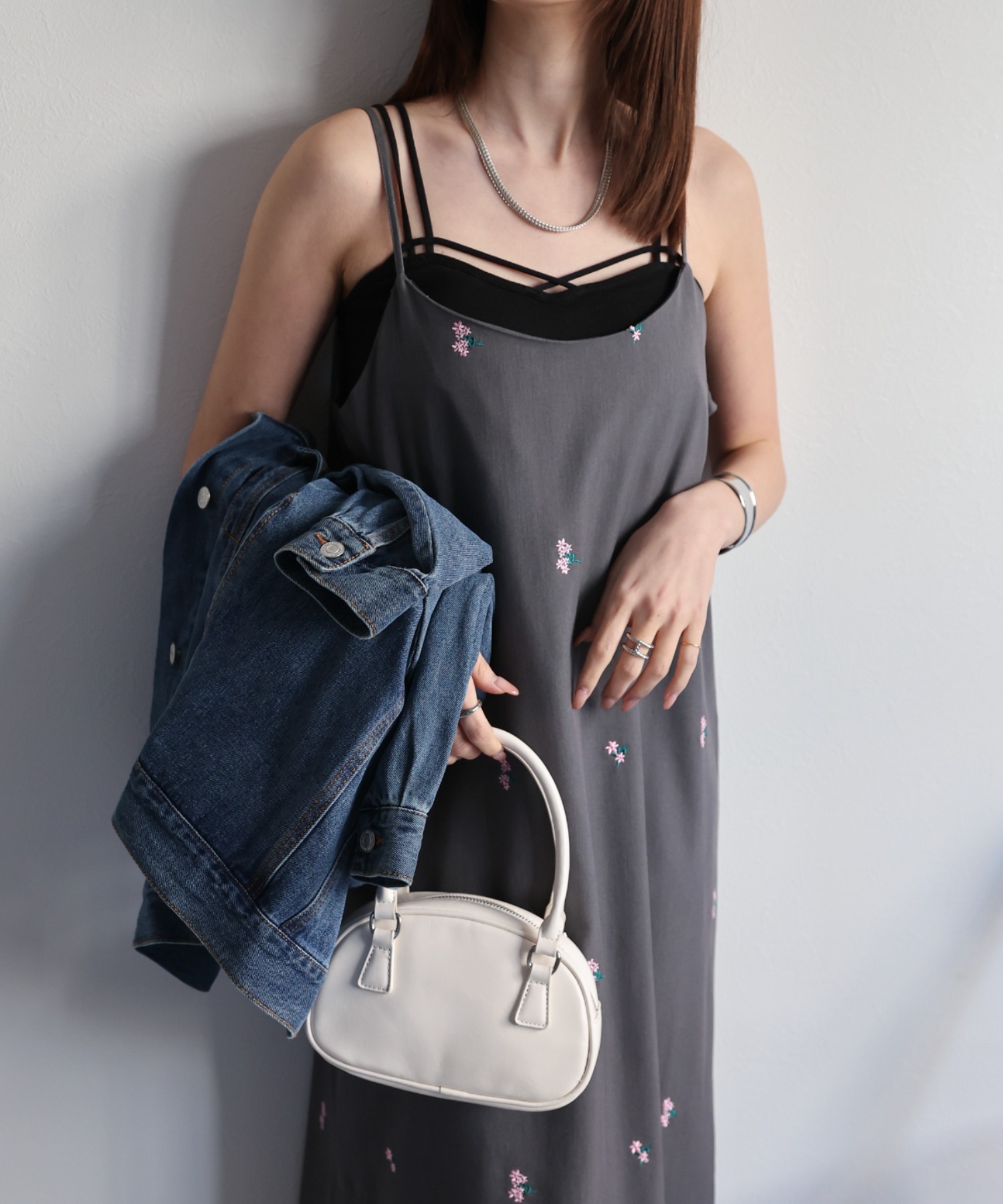 model：162㎝着用サイズ：F