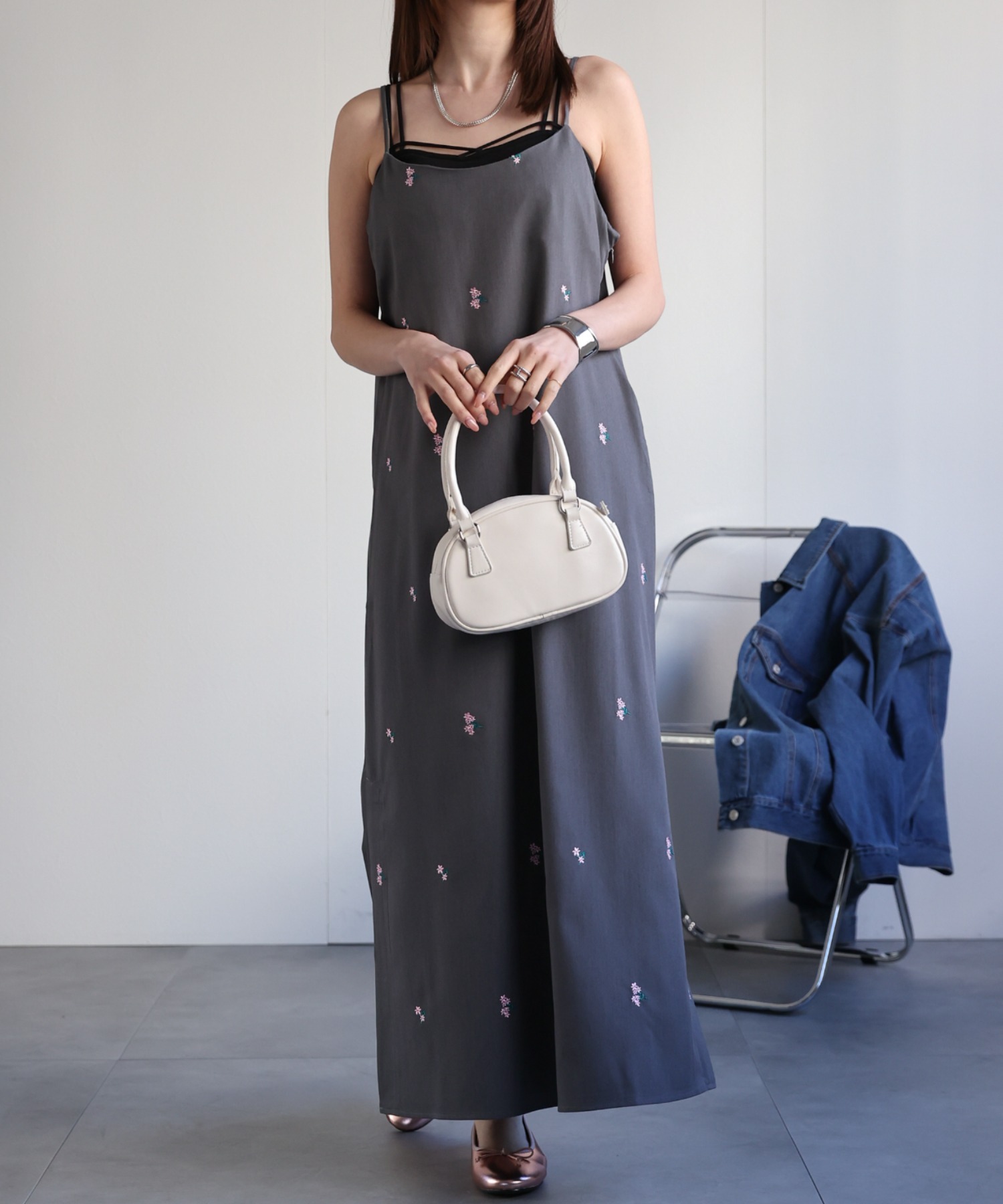 model：162㎝着用サイズ：F