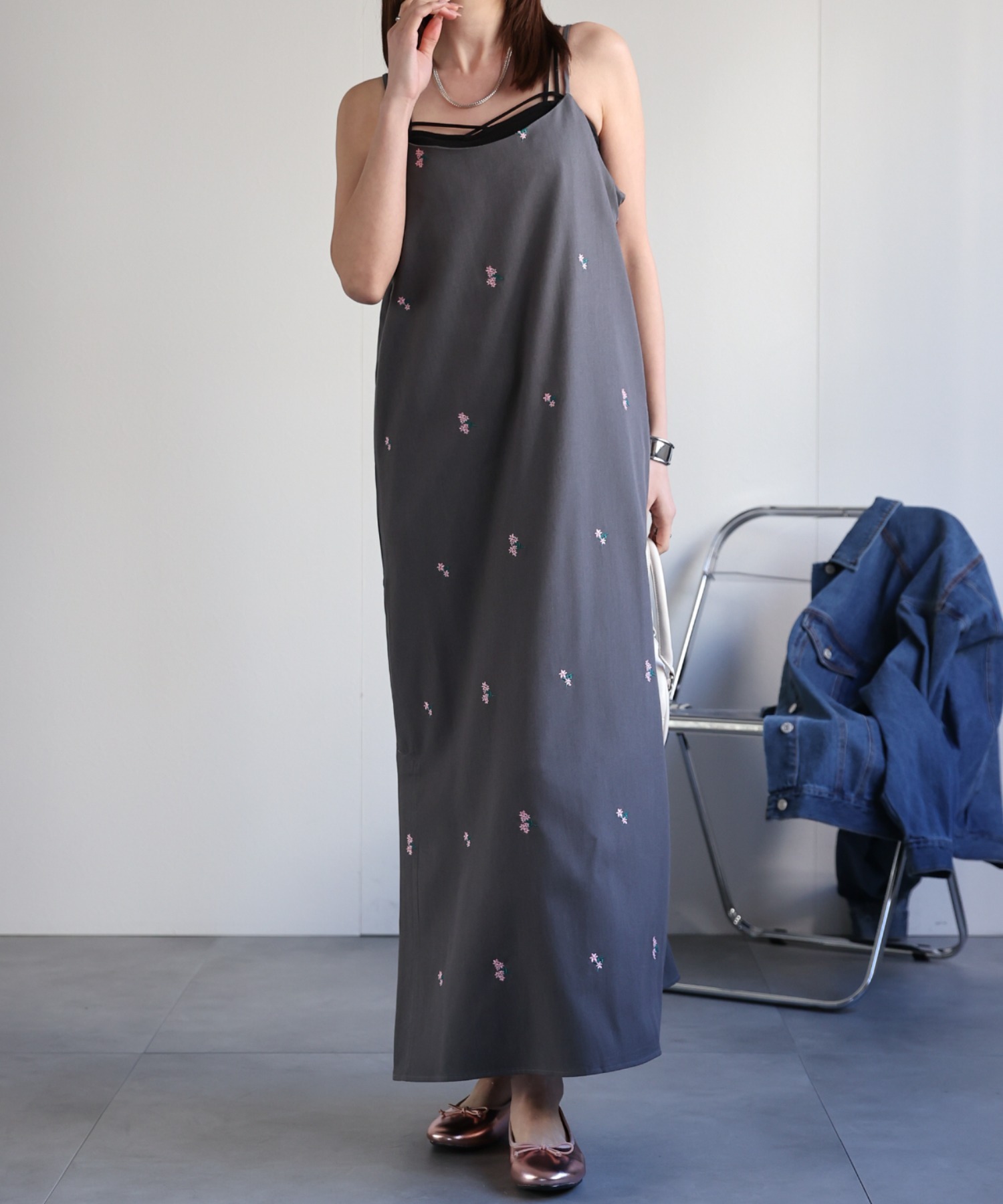 model：162㎝着用サイズ：F