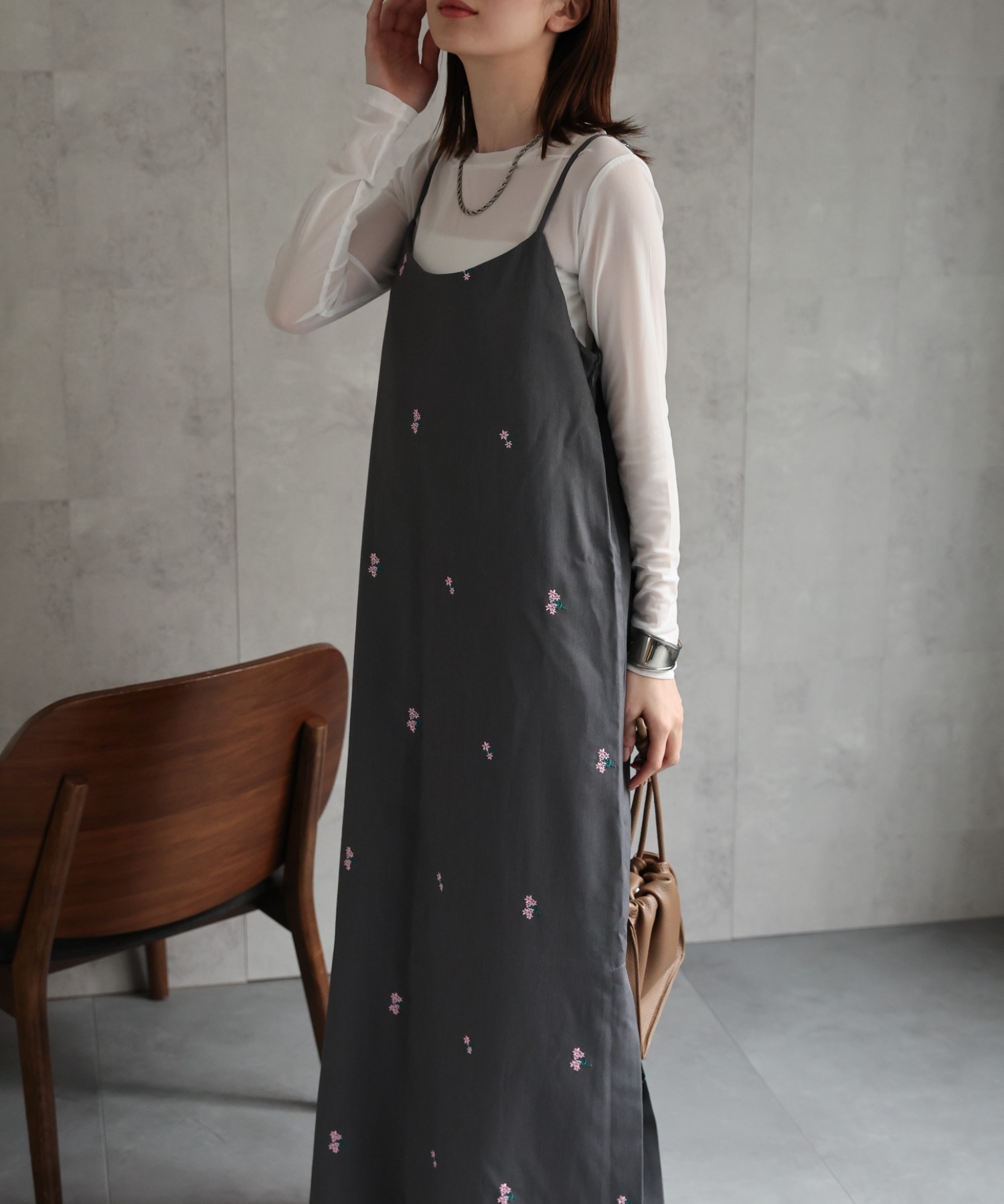 model：162㎝着用サイズ：F