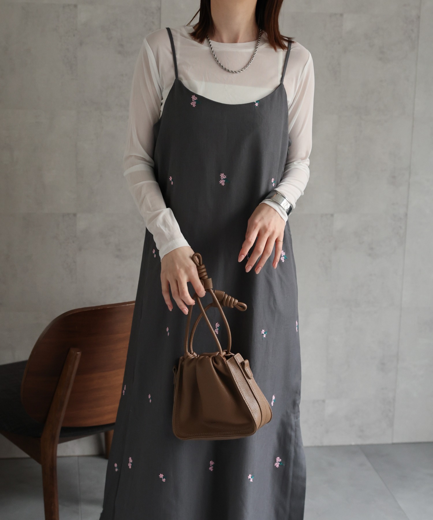 model：162㎝着用サイズ：F