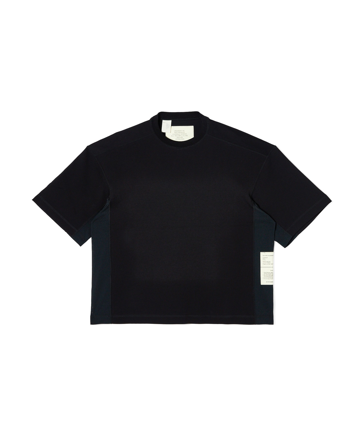 PANELED T-SHIRT N.HOOLYWOOD TEST PRODUCT EXCHANGE SERVICE│N