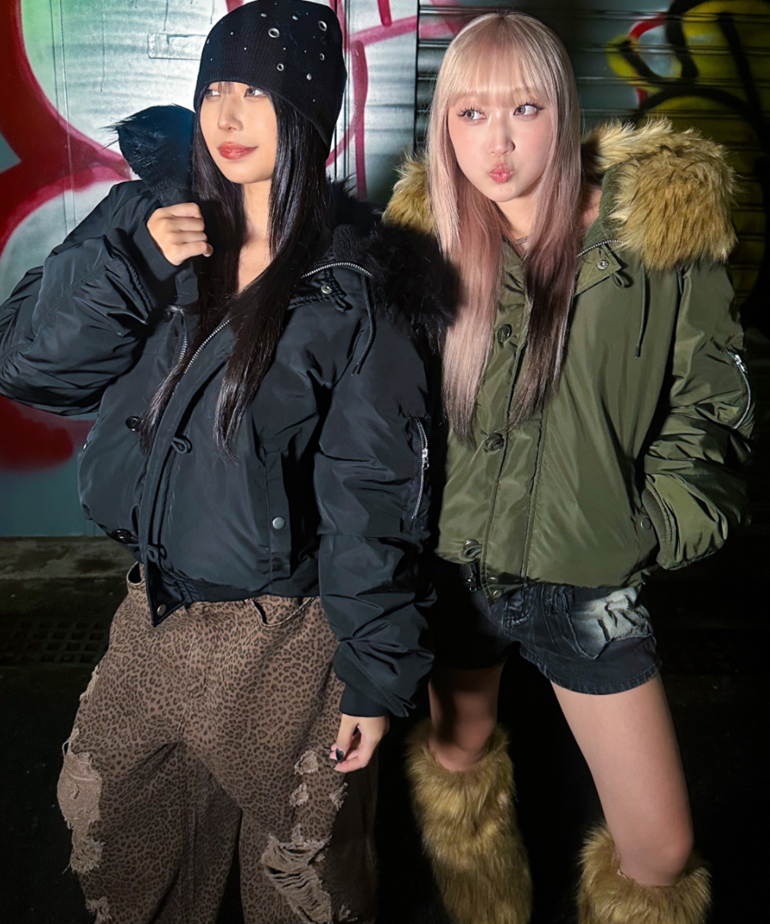 A＇GEM/9×.kom 『A＇gem/エージェム』ファー付きN2Bジャケット A'GEM/9 × .kom 『A'gem/エージェム』ファー付きN2Bジャケット A'gem