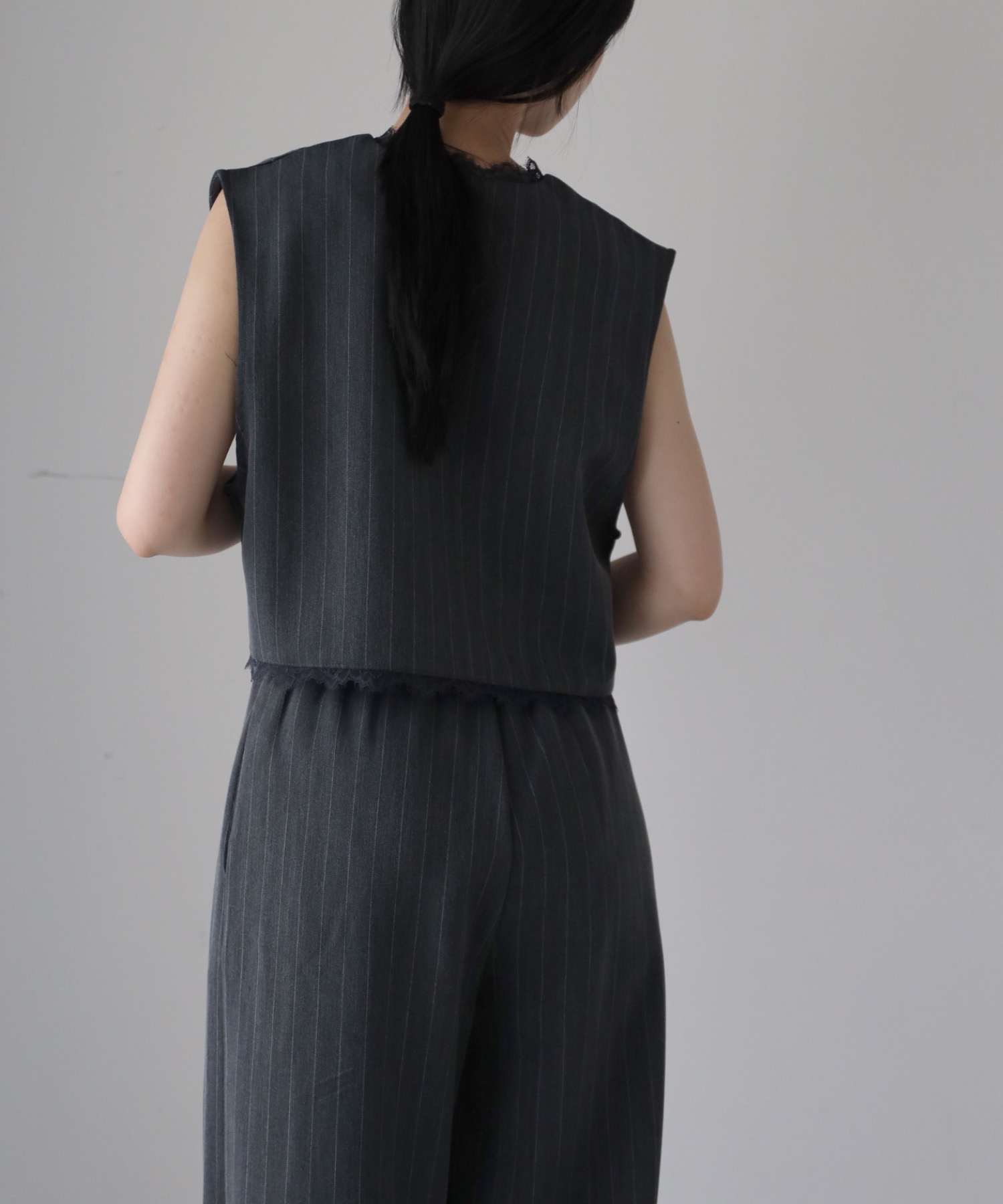 model：164cm. 着用サイズ：FREE