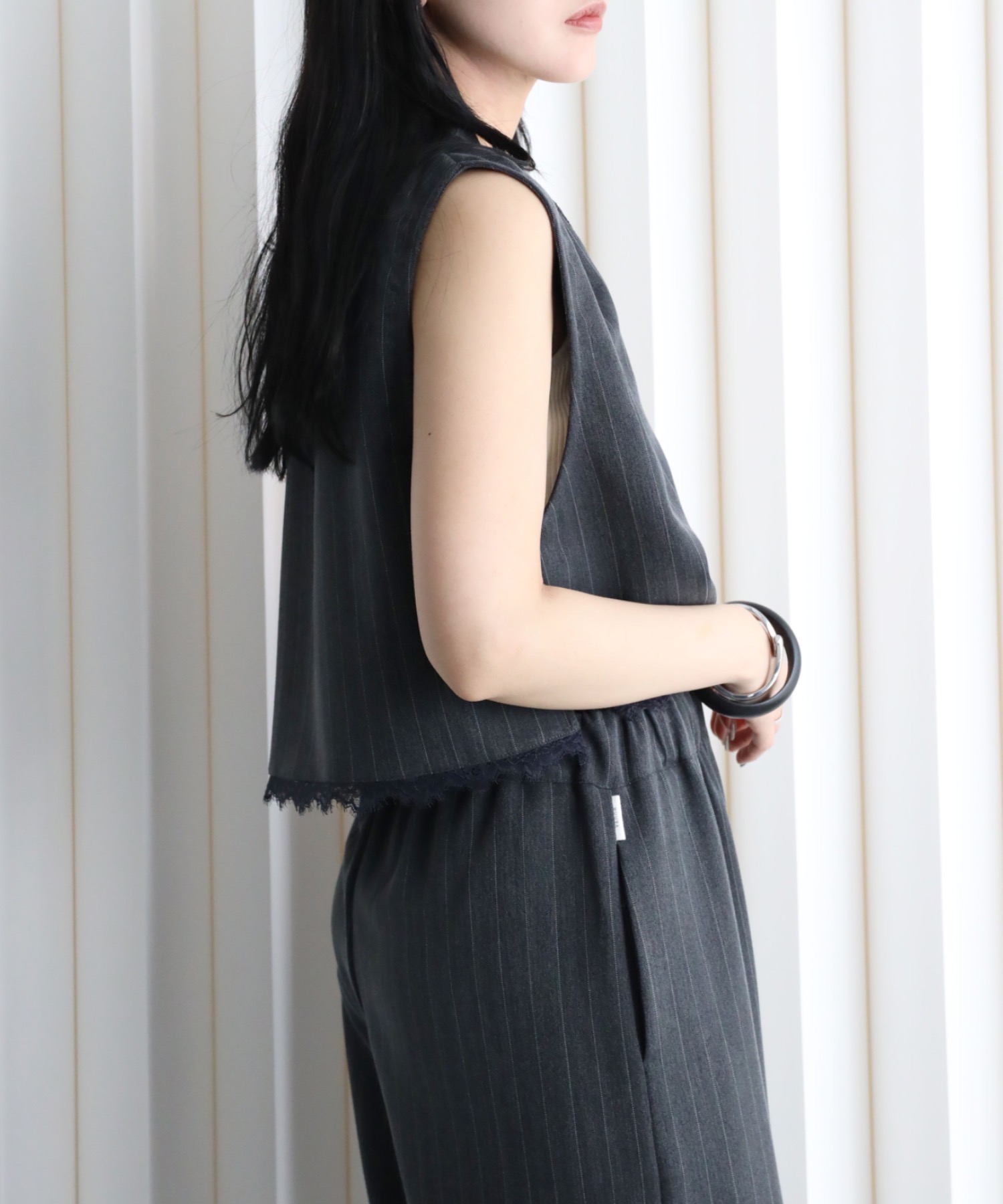 model：164cm. 着用サイズ：FREE