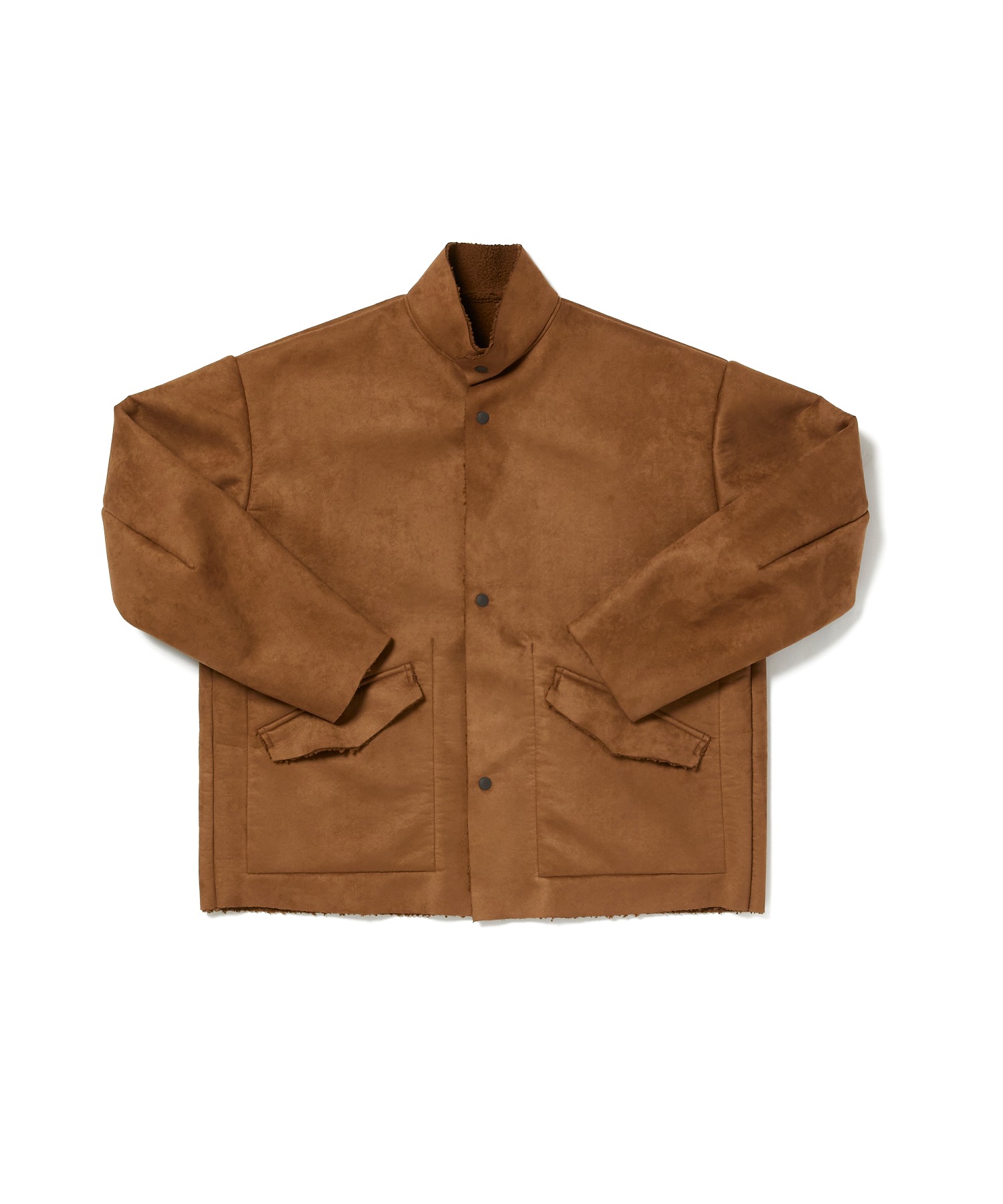 REVERSIBLE STAND COLLAR BLOUSON