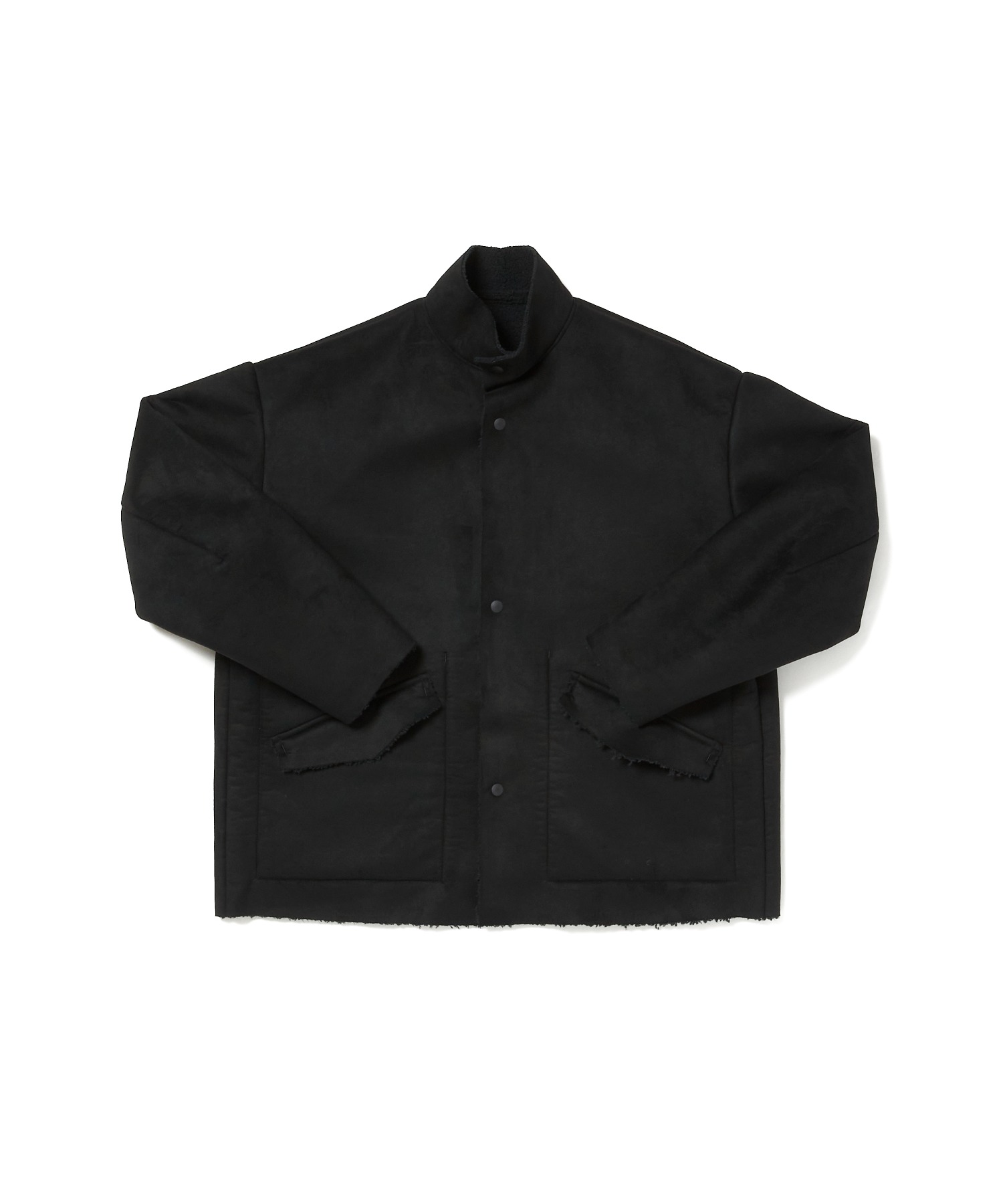 REVERSIBLE STAND COLLAR BLOUSON