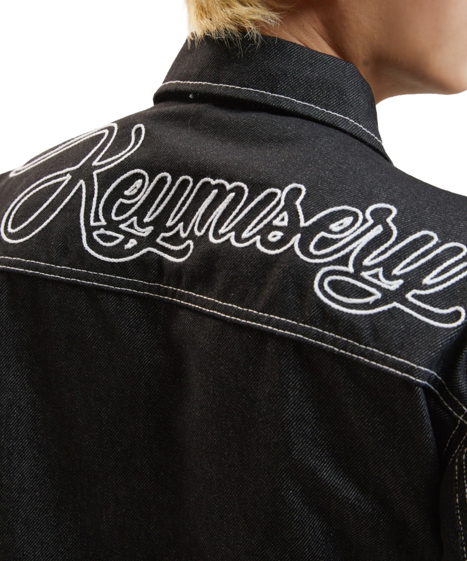 A'GEM/9 × .kom 『KEYMISERY/キーミザリー』 Cropped Buckle Denim