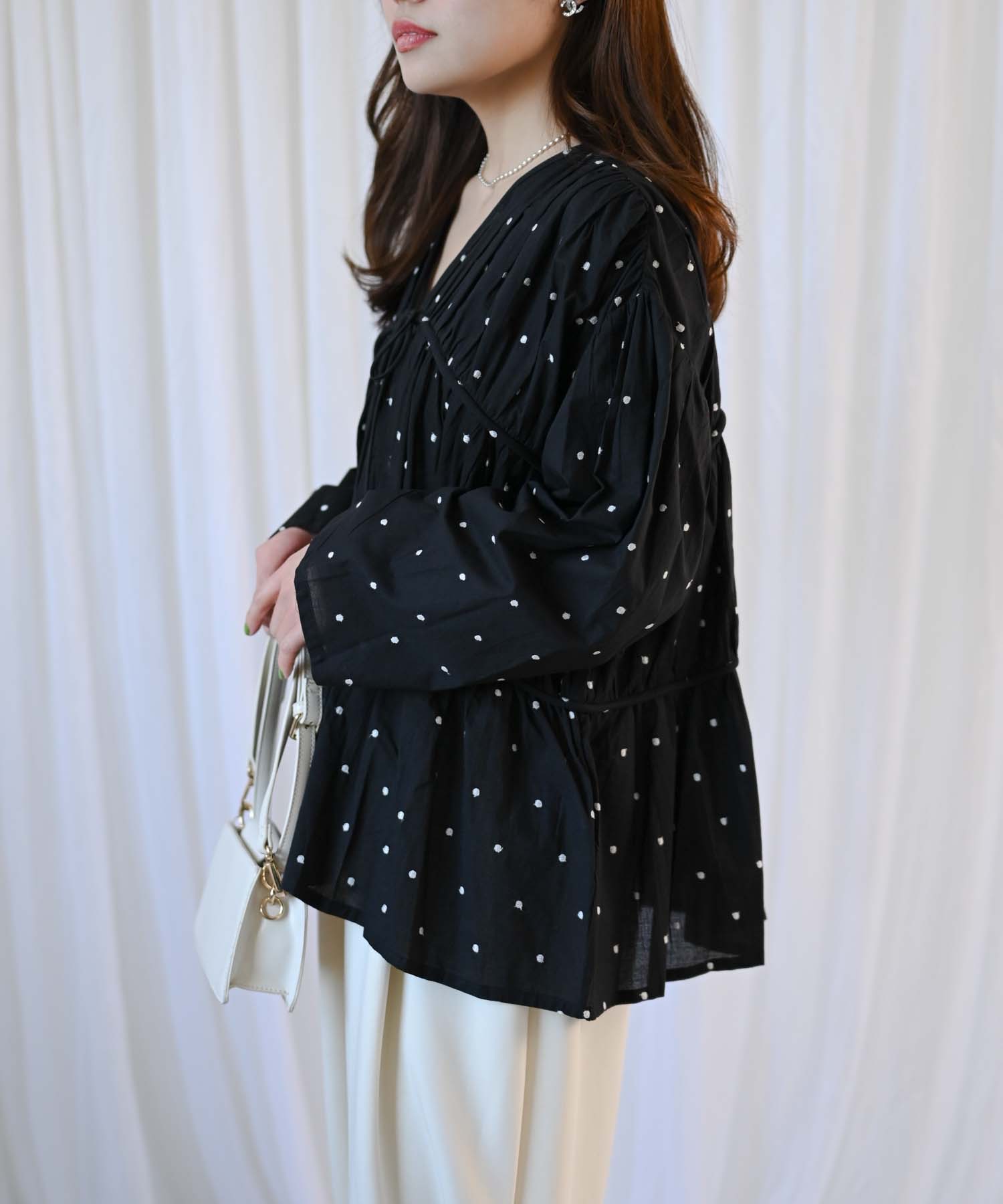 model：H157. 着用サイズ:FREE