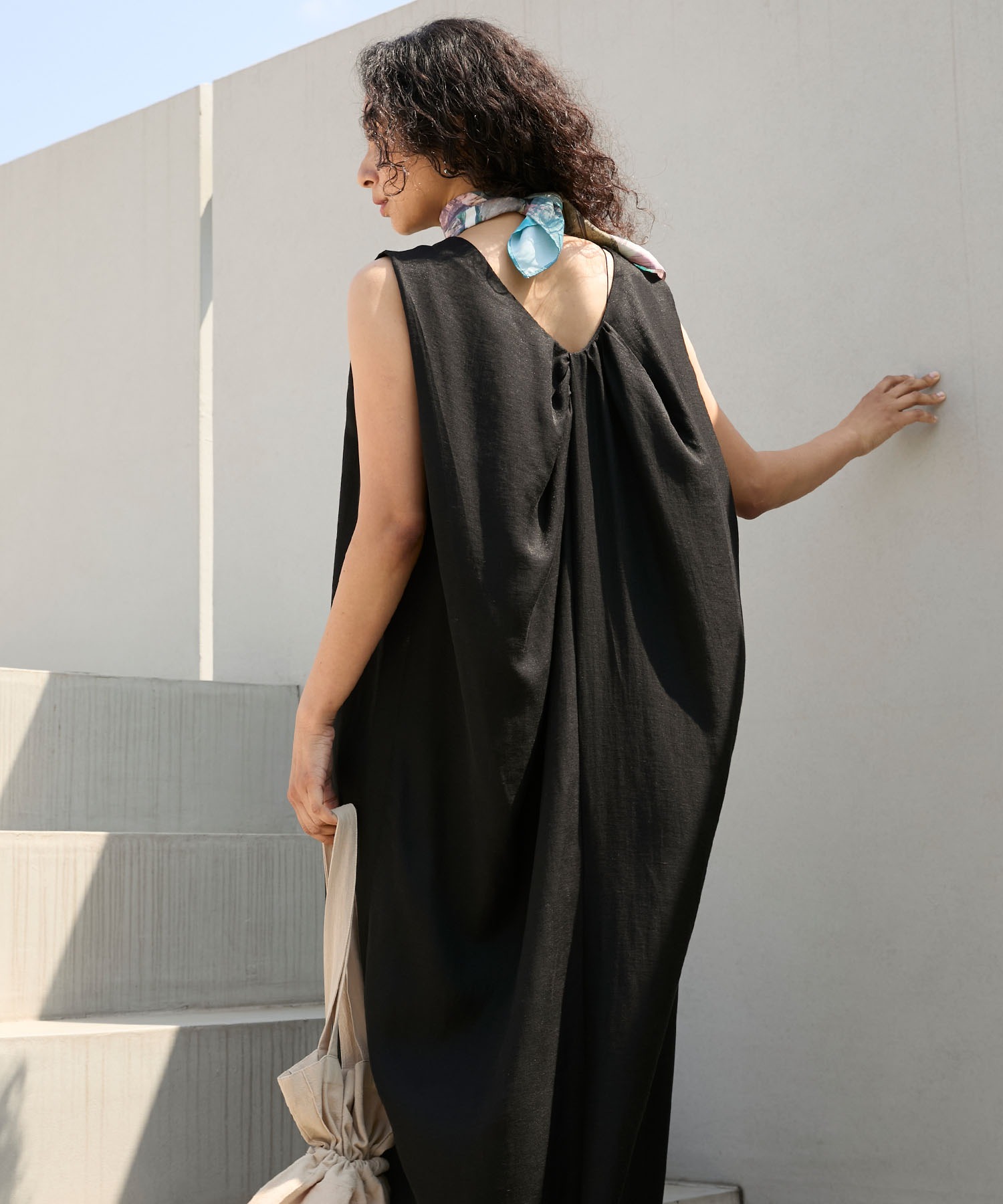 【海外 正規品】 relaxed design Back sleeveless バック / one-piece long レディースウェア