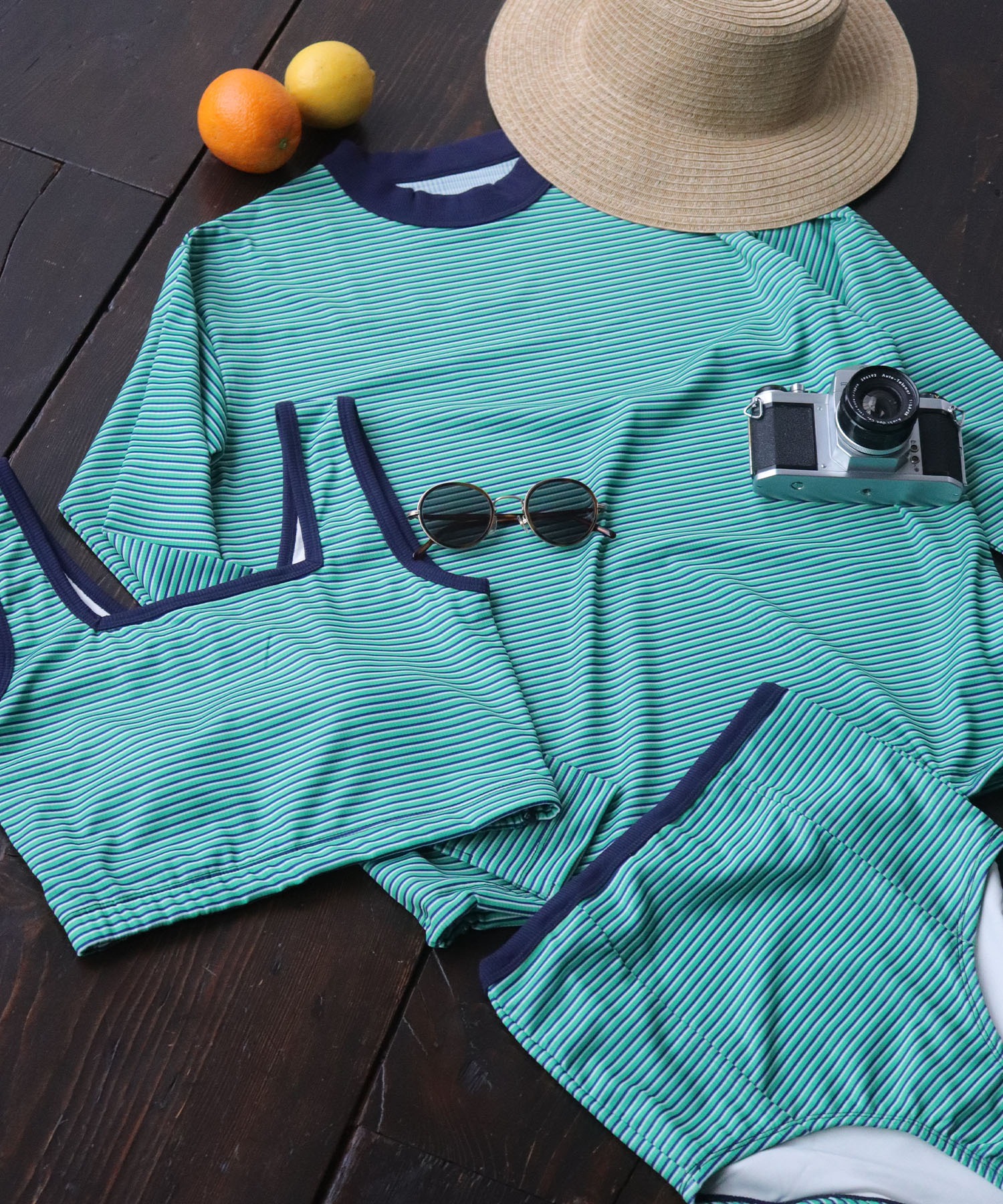 Robert P. Miller / Multi border swim prib rash guard