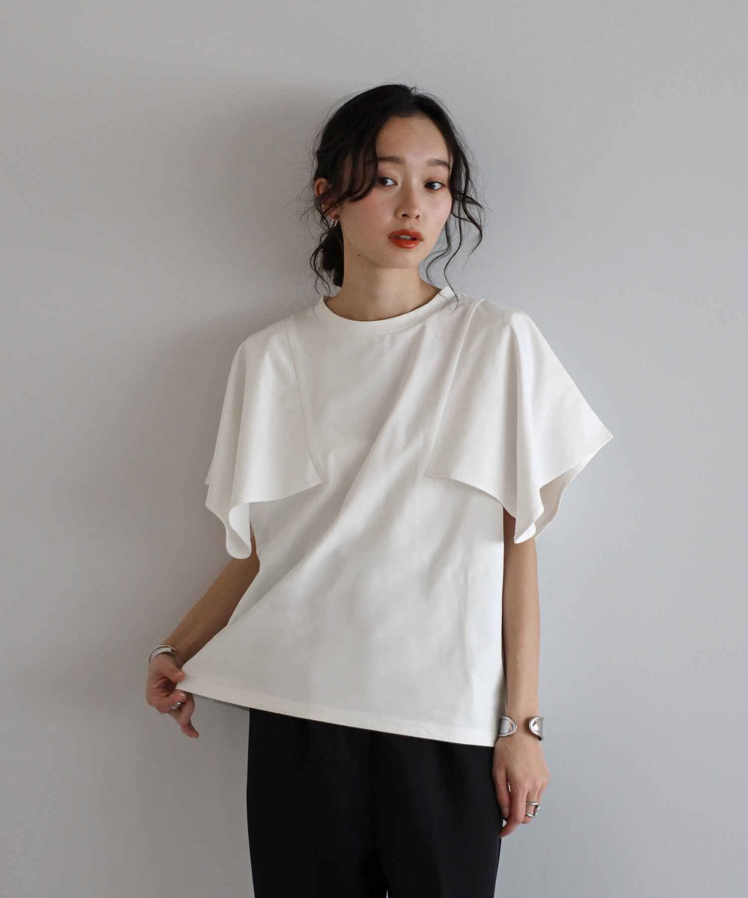 model：H161 着用サイズ：FREE