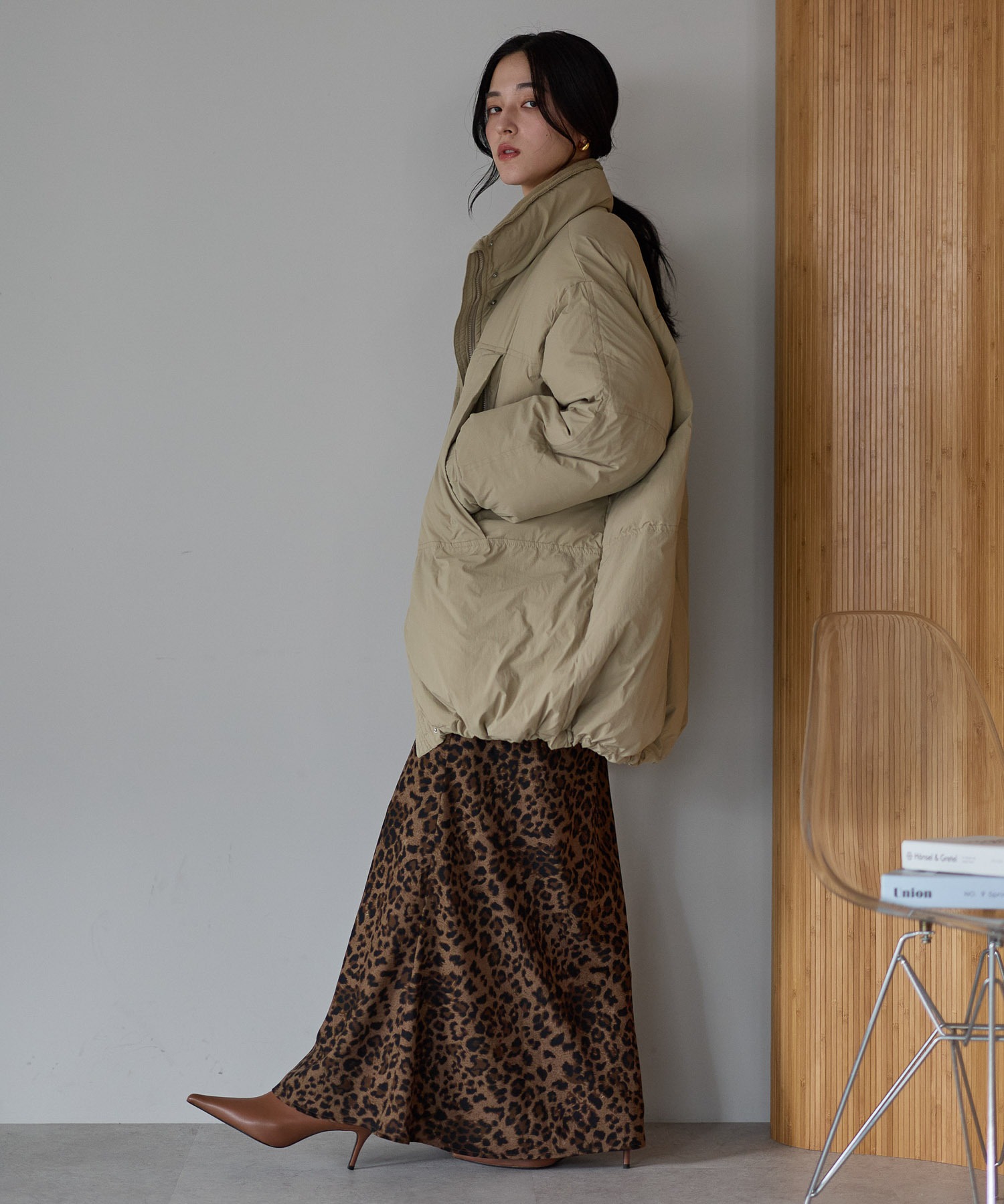 model：161cm 着用サイズ：FREE