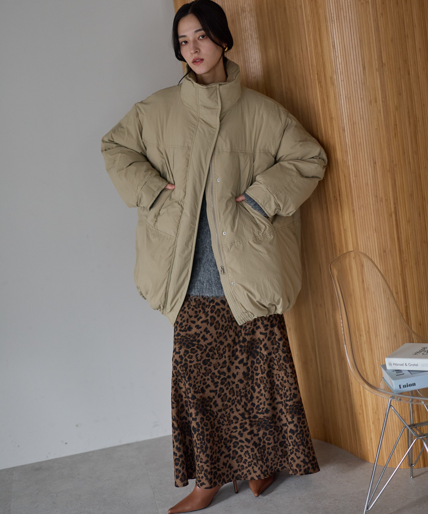 model：161cm 着用サイズ：FREE