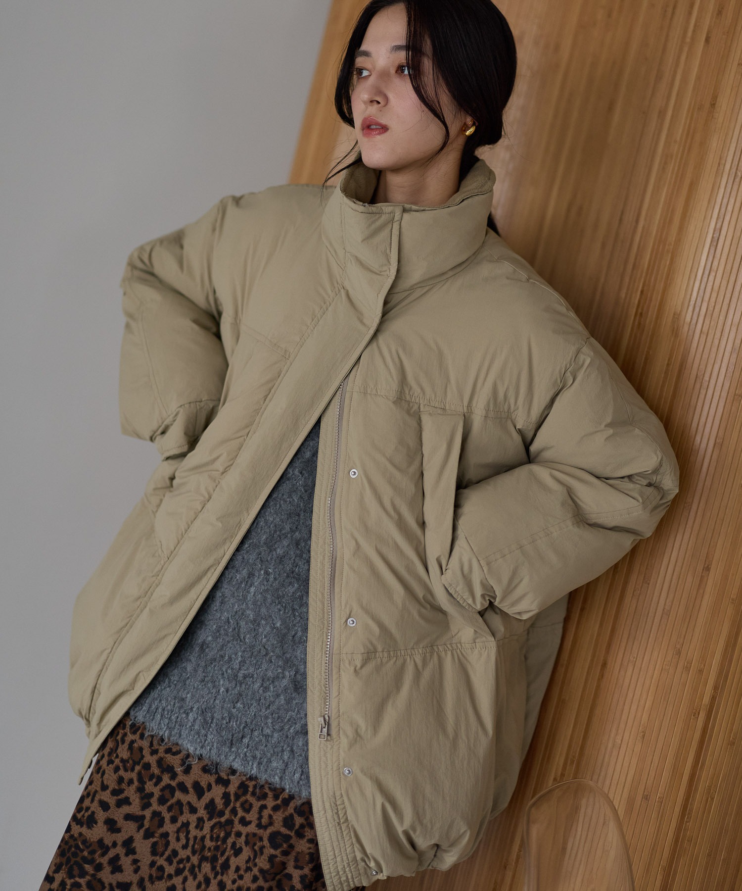 model：161cm 着用サイズ：FREE