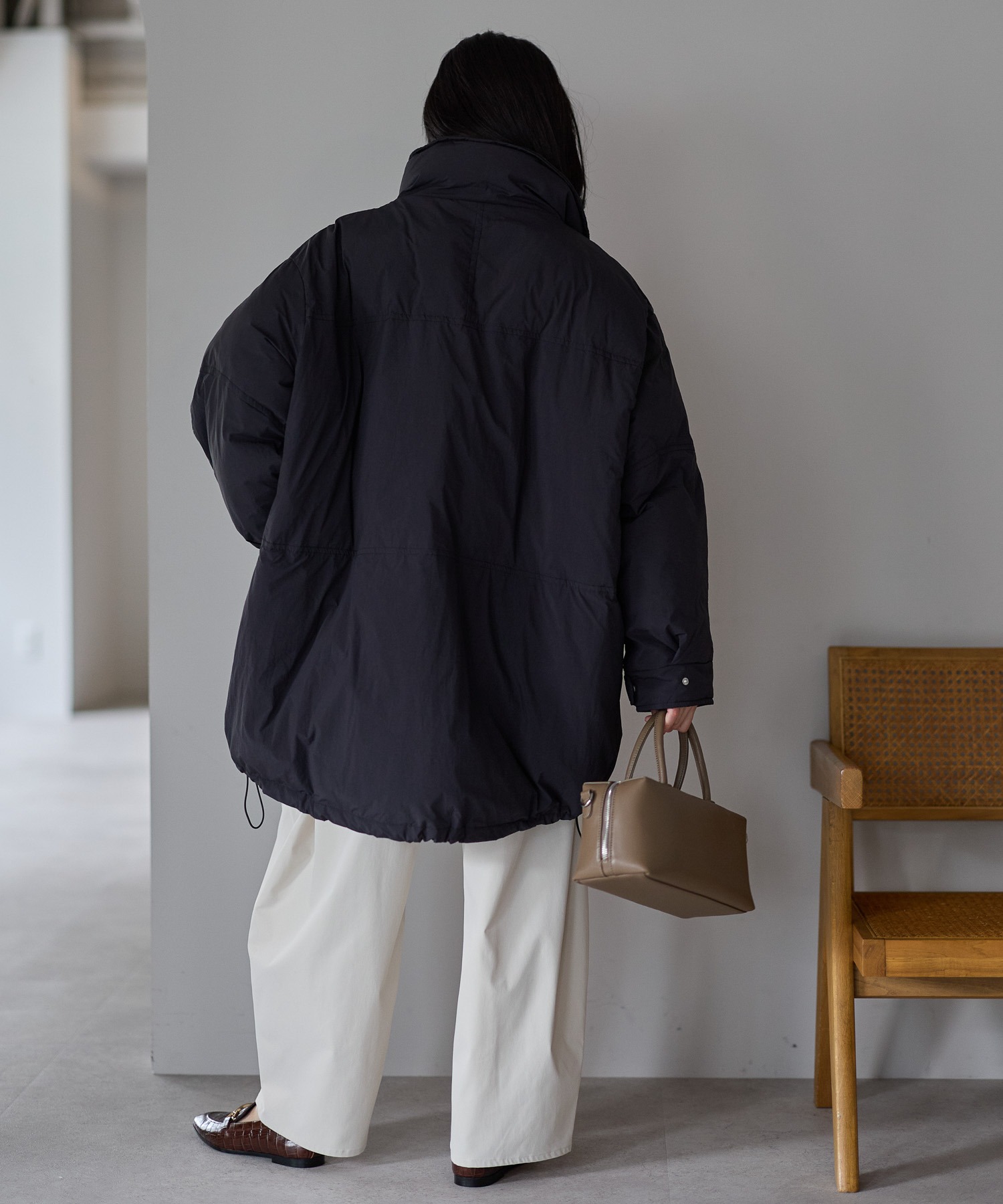 model：161cm 着用サイズ：FREE