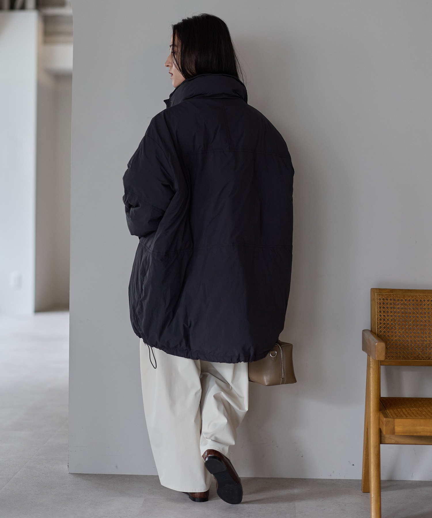 model：161cm 着用サイズ：FREE