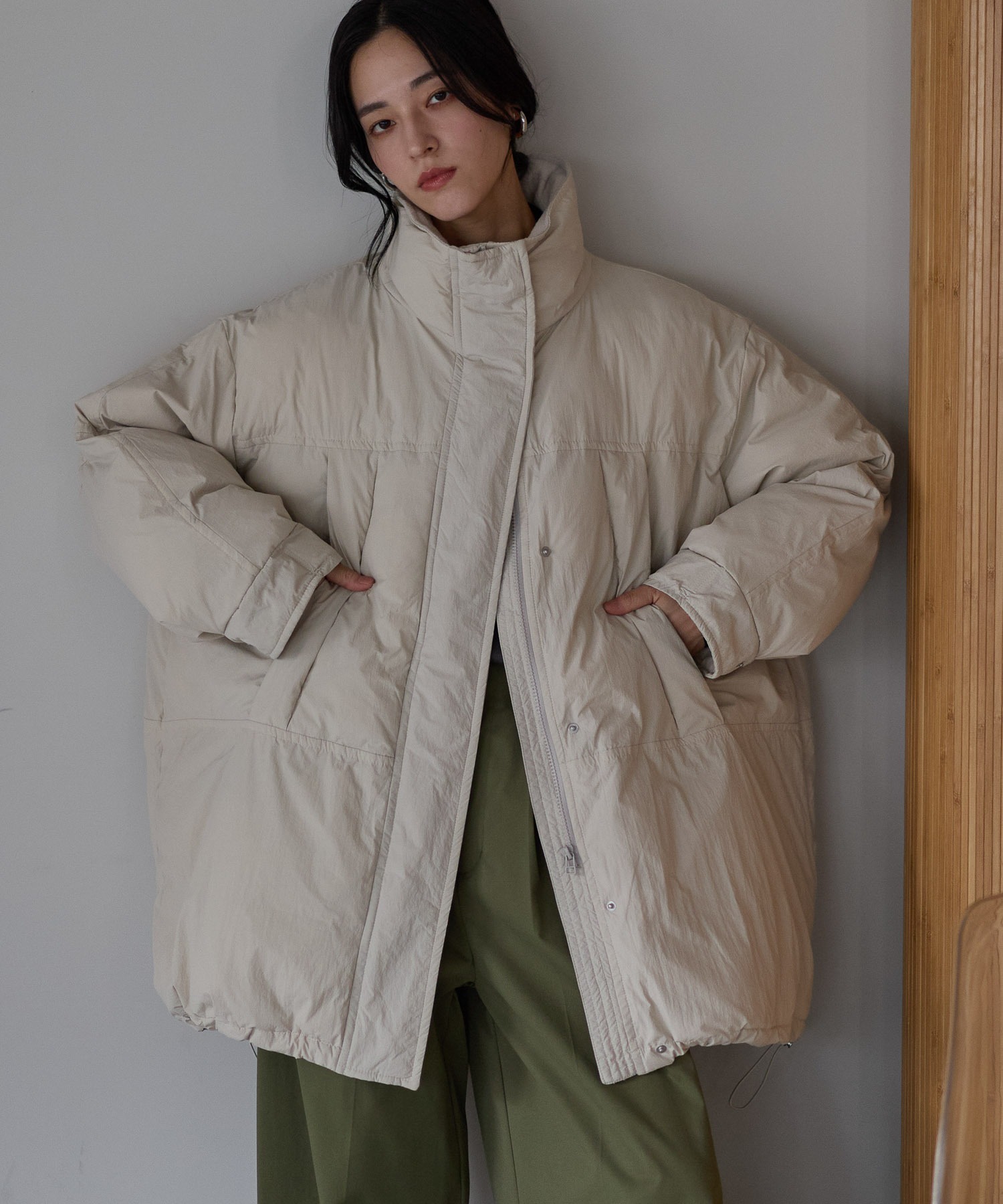 model：161cm 着用サイズ：FREE