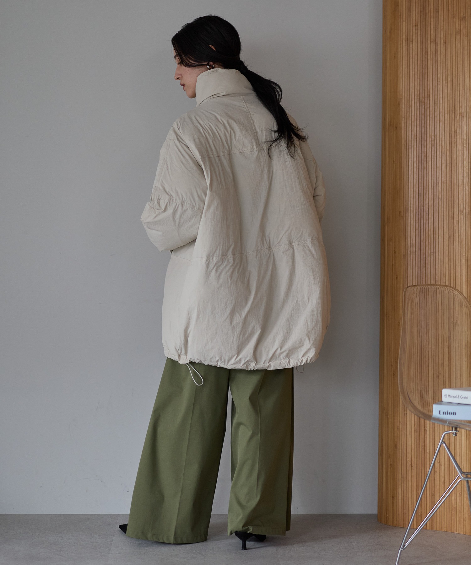 model：161cm 着用サイズ：FREE