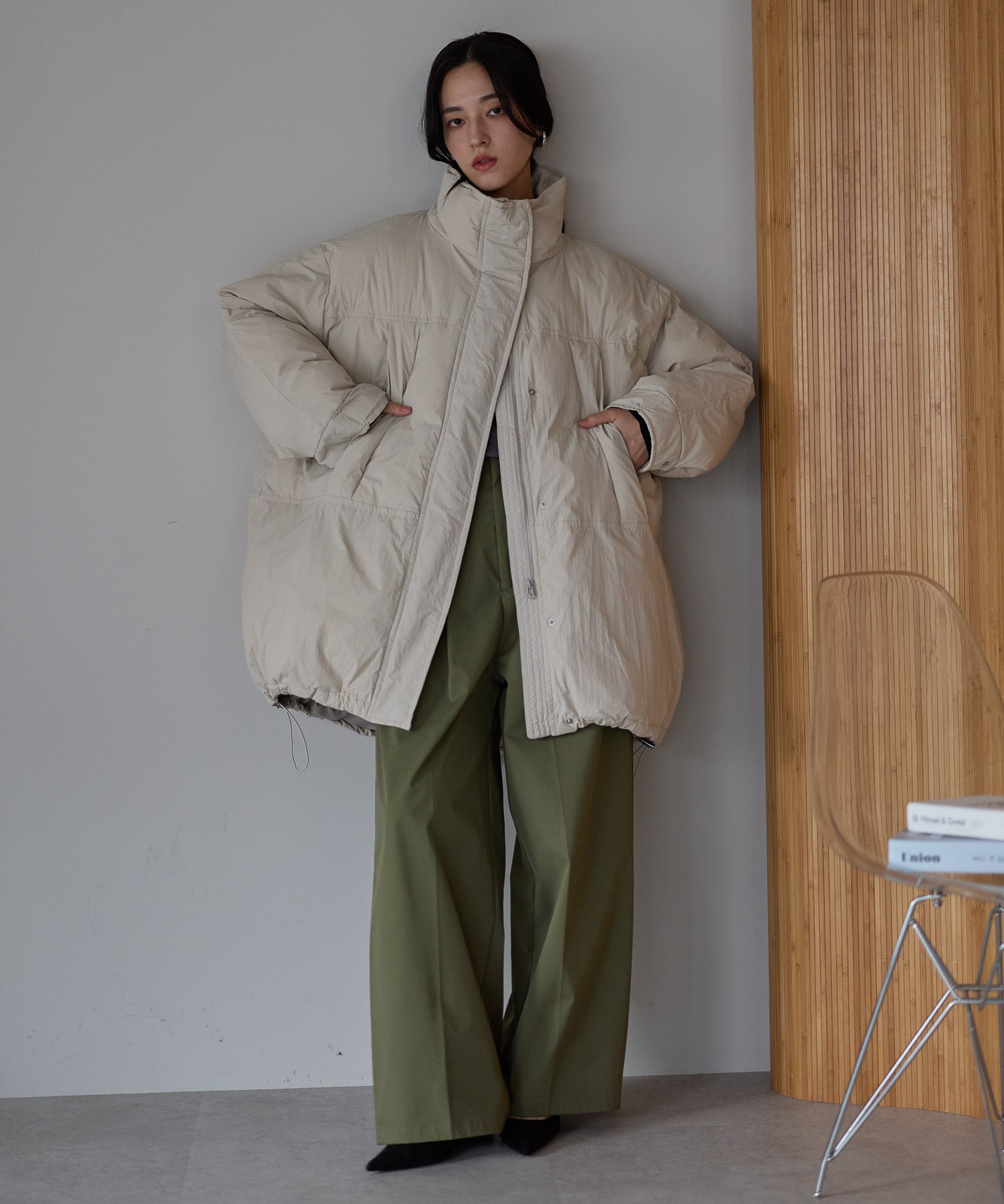 model：161cm 着用サイズ：FREE