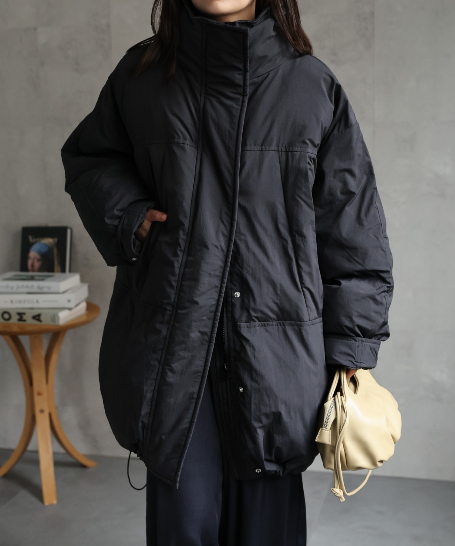 model：156cm 着用サイズ：FREE