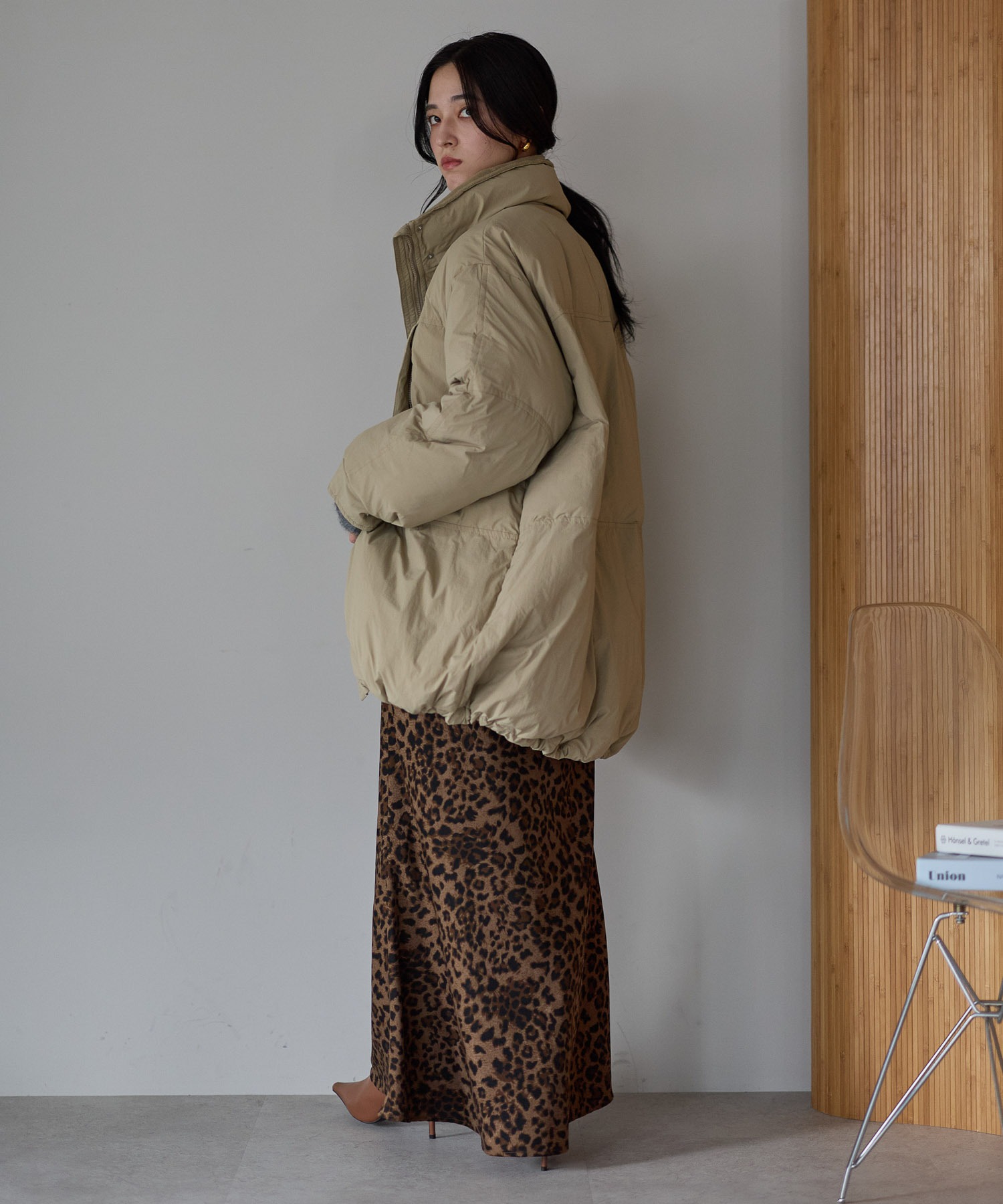 model：161cm 着用サイズ：FREE